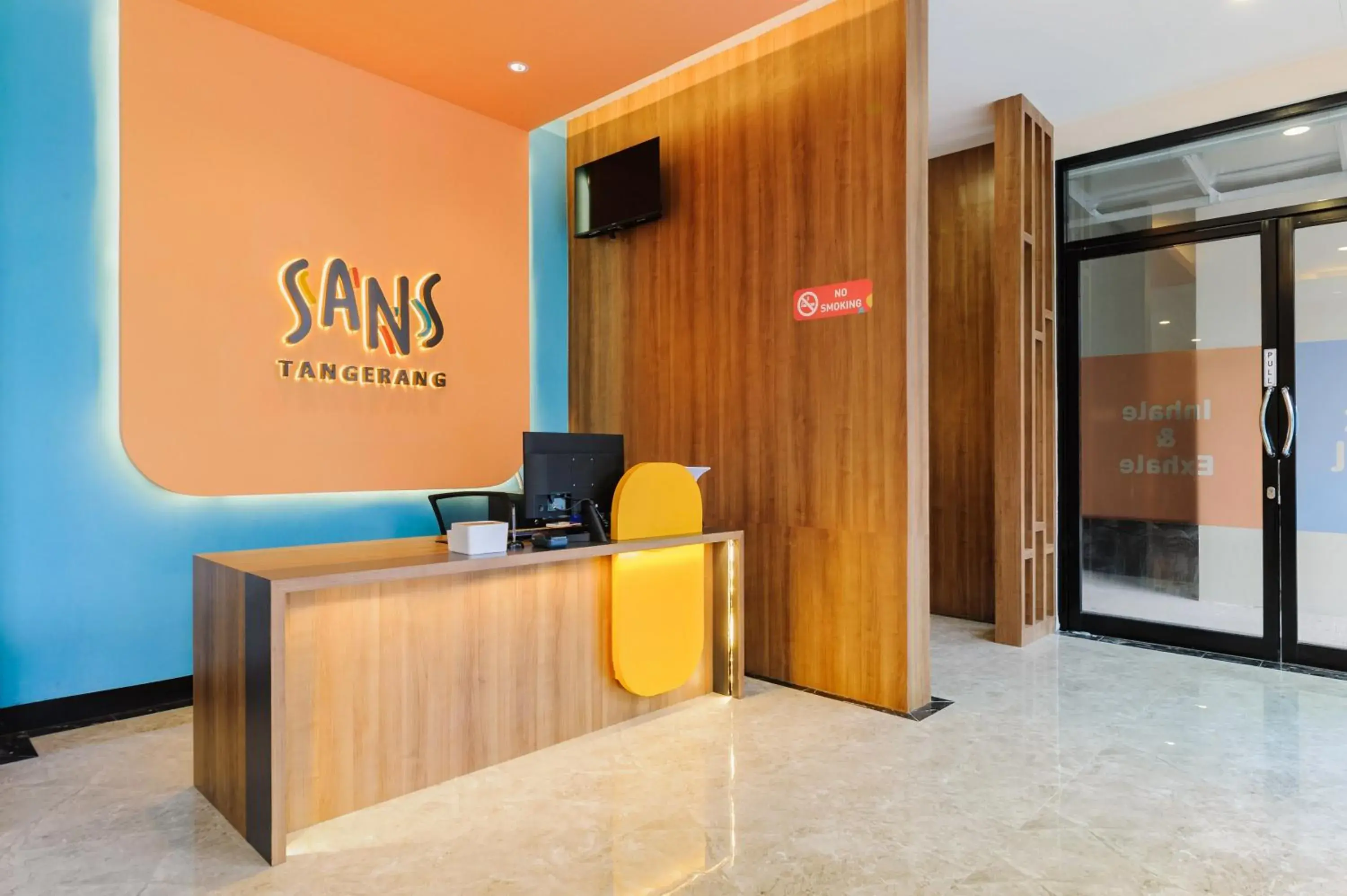 Lobby or reception in Sans Max Living Tangerang Lobby or reception in Sans Max Living Tangerang