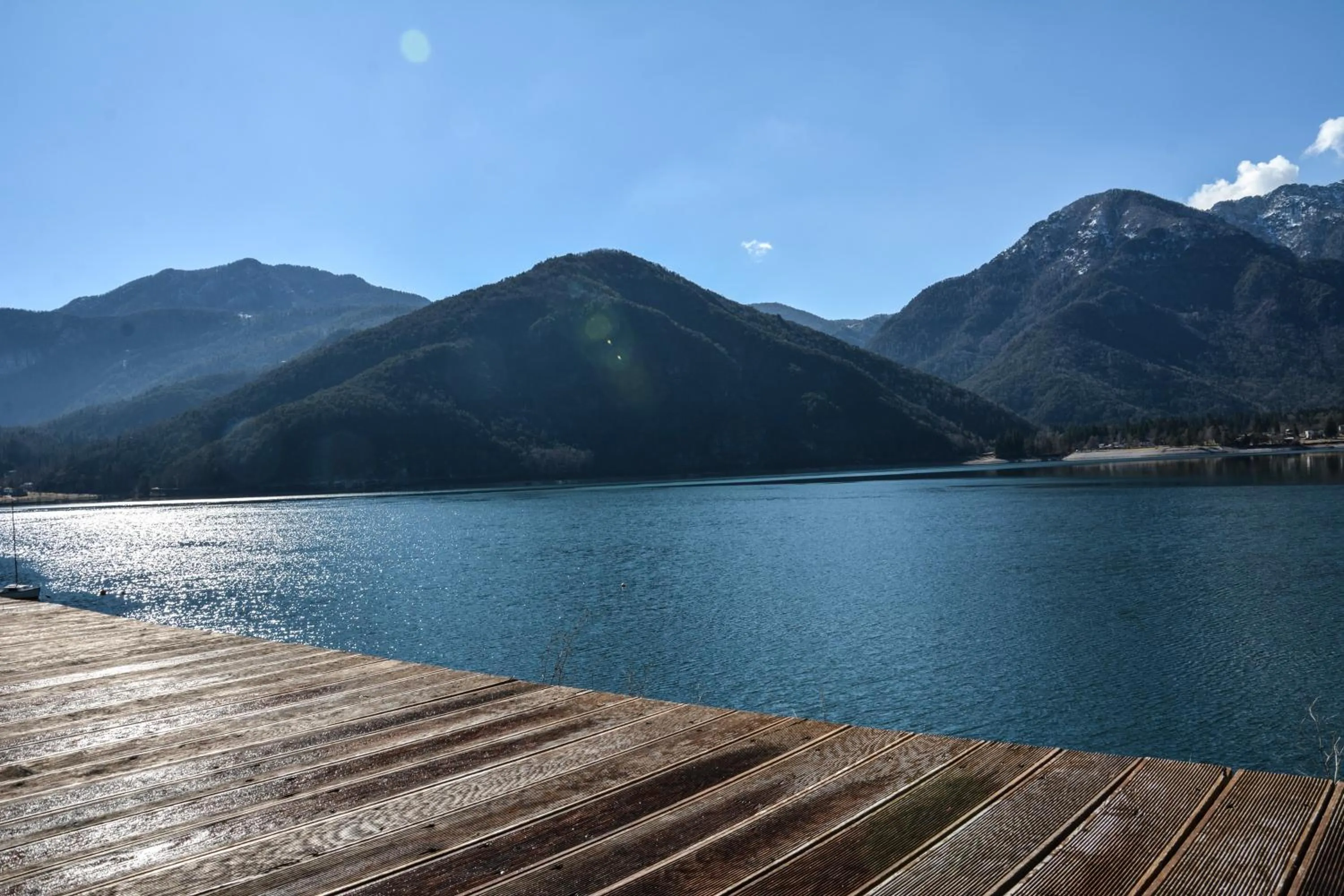 Natural landscape in Albergo Mezzolago