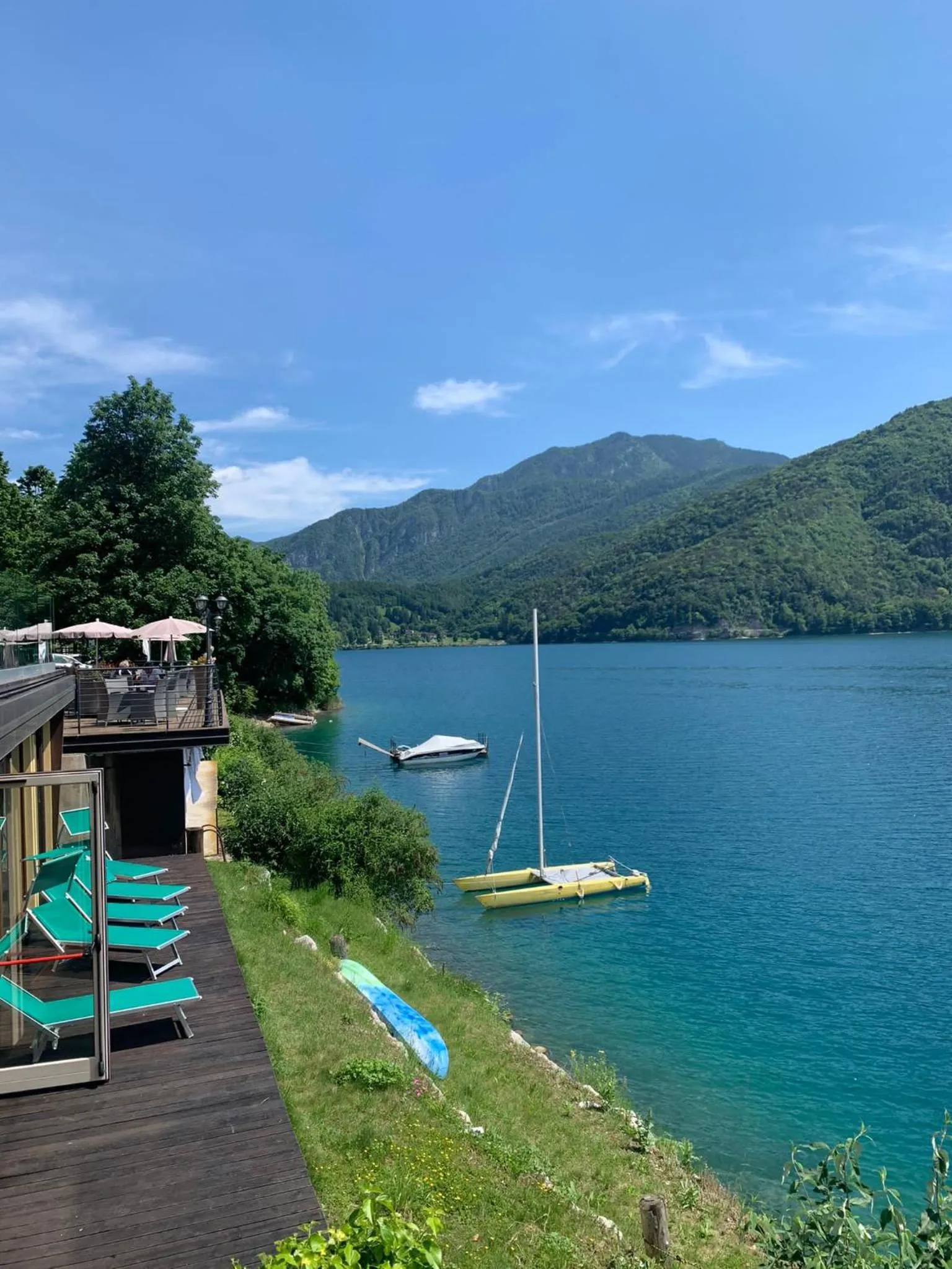 Natural landscape in Albergo Mezzolago