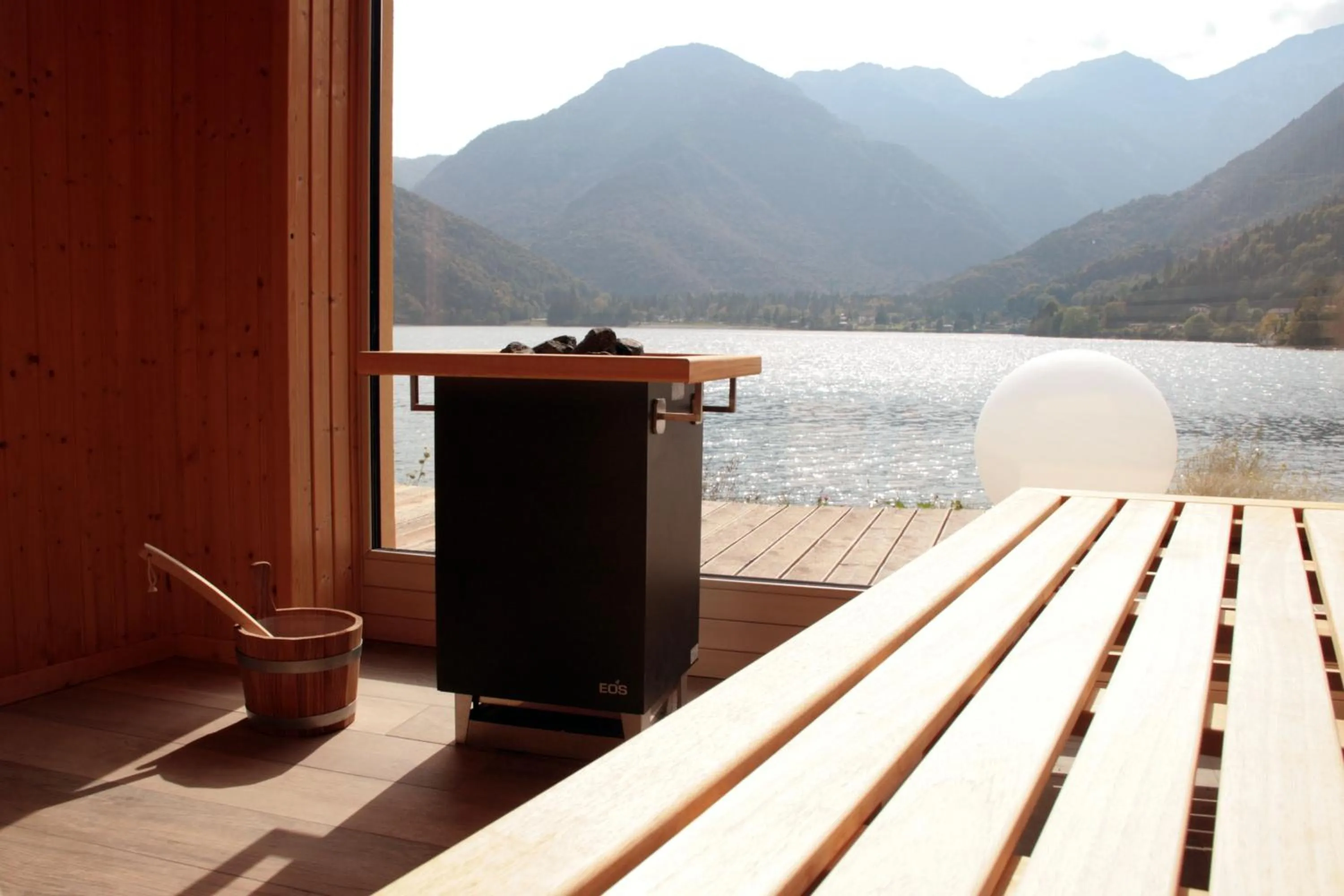 Natural landscape in Albergo Mezzolago