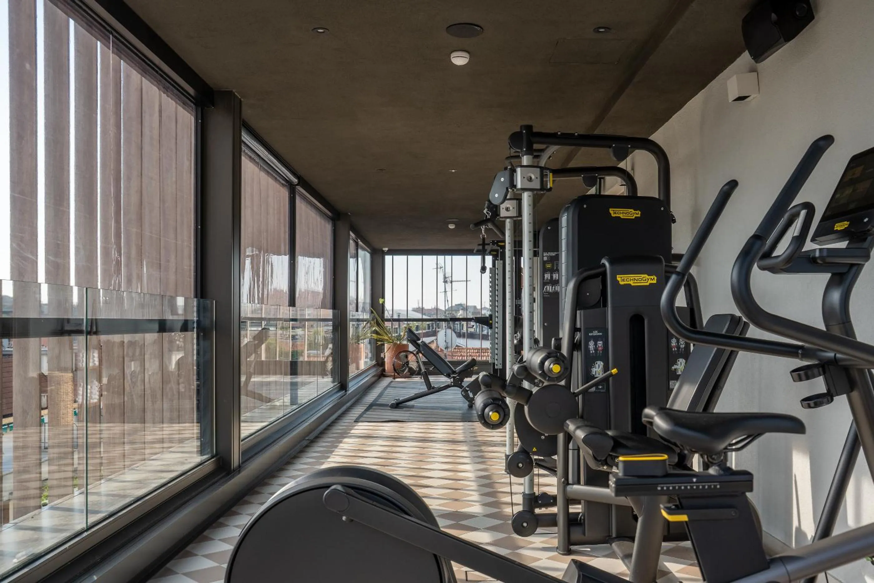 Fitness centre/facilities in Hotel Calimala Milano