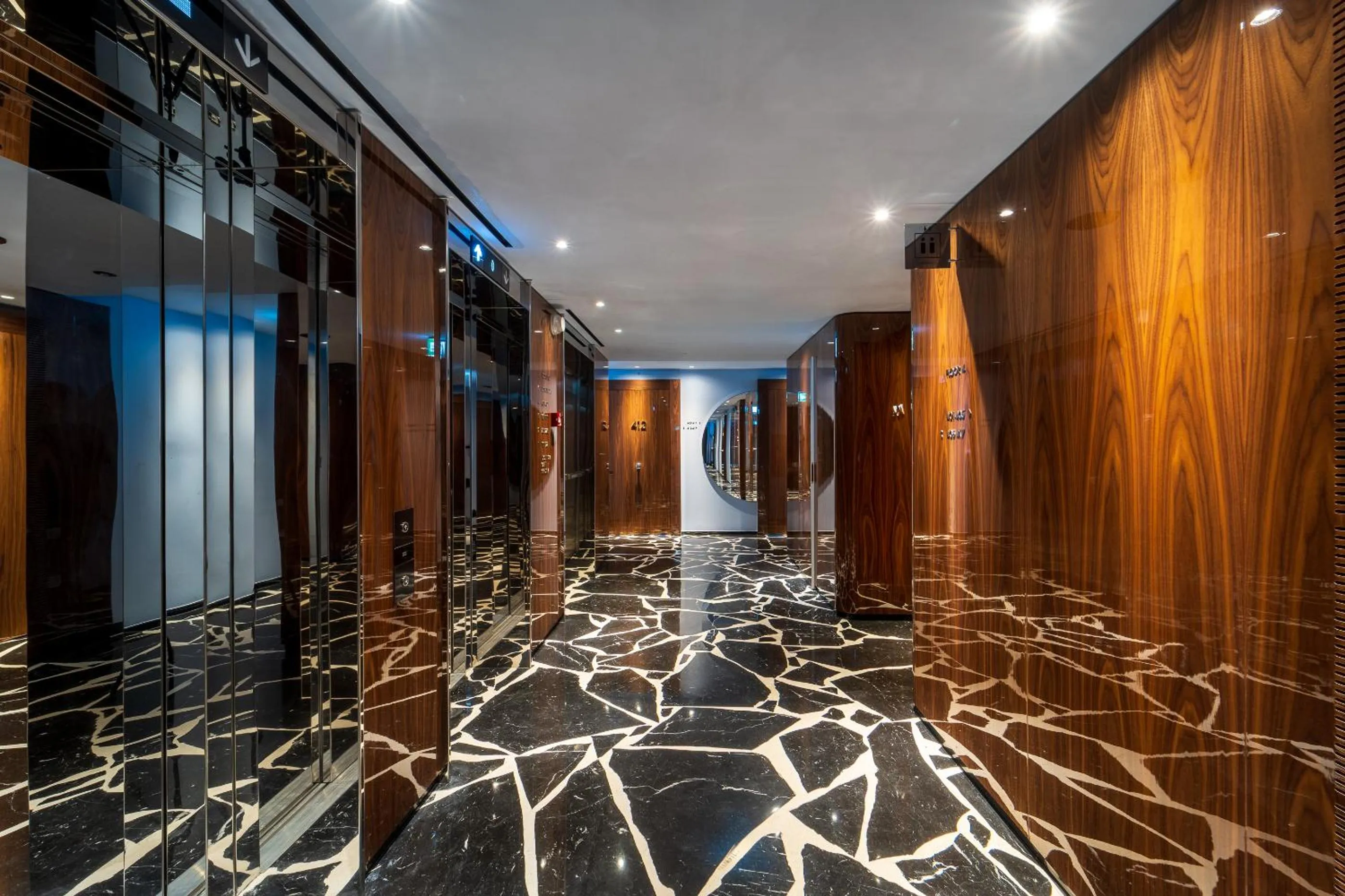 Lobby or reception in Hotel Calimala Milano