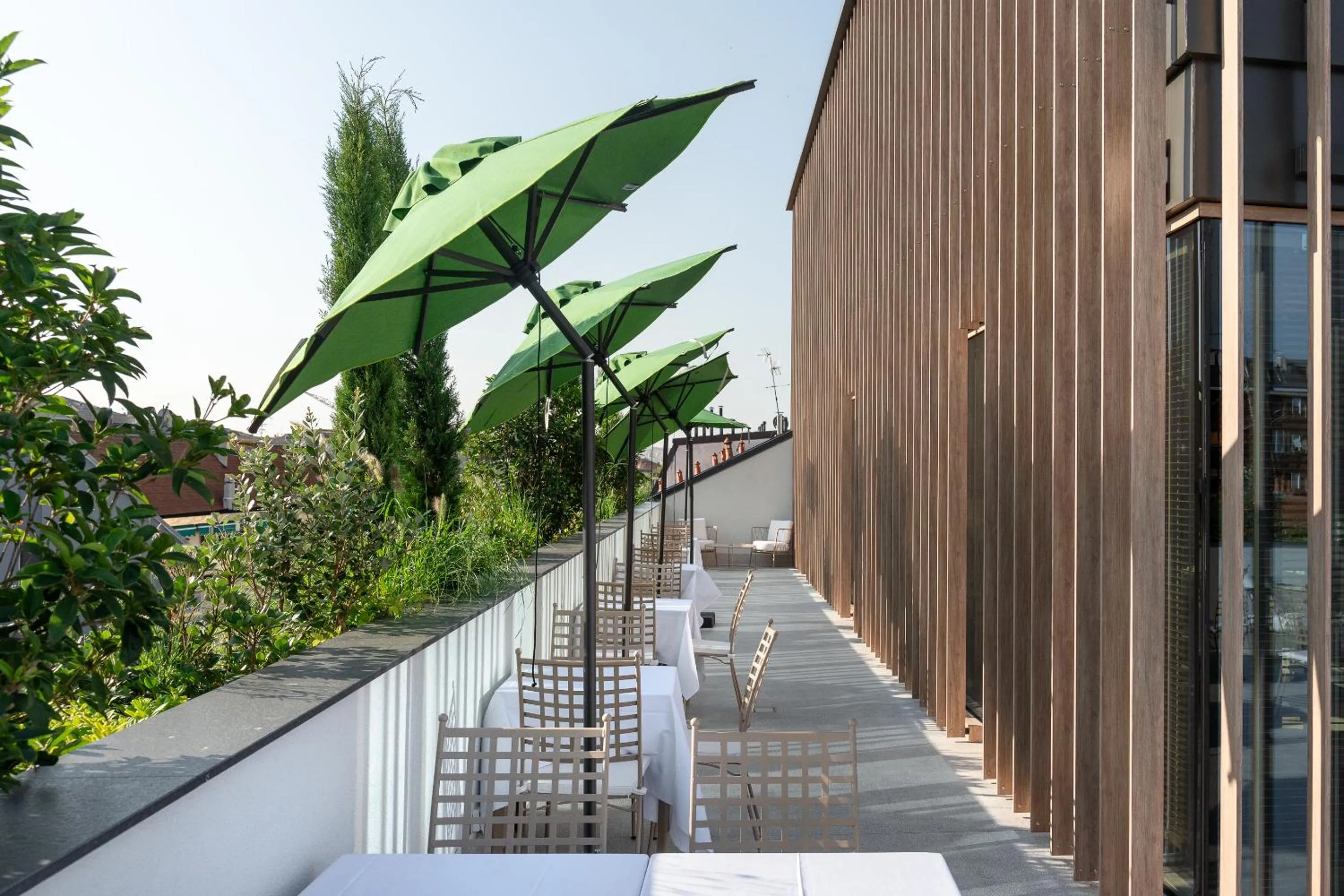 Balcony/Terrace in Hotel Calimala Milano