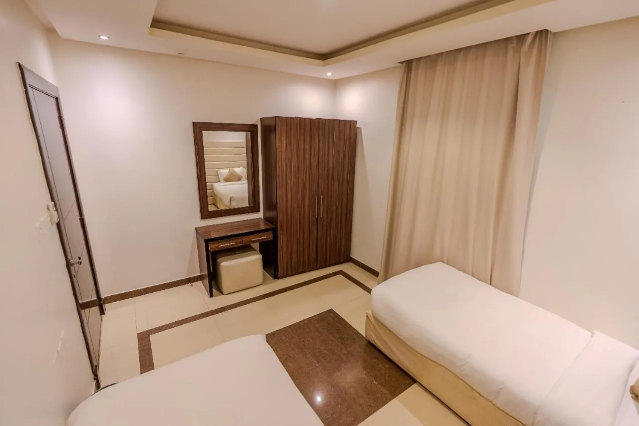 Bed in Capital Residence Serviced Apartments - Riyadh Convention & Exhibition center