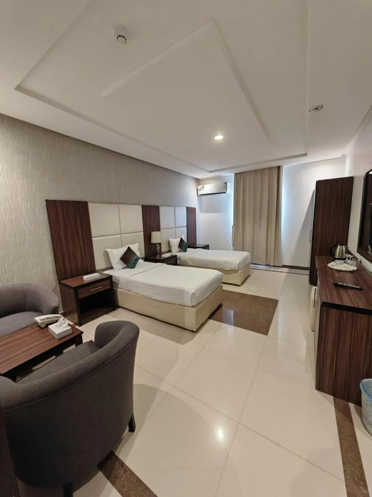 Bed in Capital Residence Serviced Apartments - Riyadh Convention & Exhibition center
