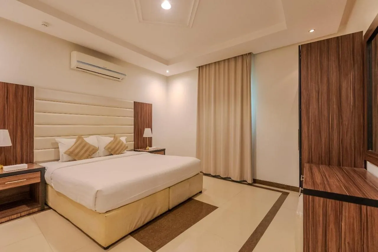 Bed in Capital Residence Serviced Apartments - Riyadh Convention & Exhibition center