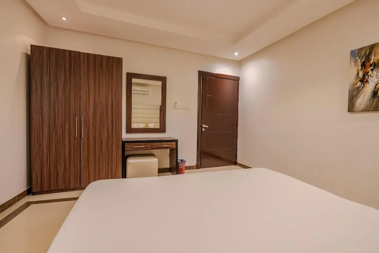 Bed in Capital Residence Serviced Apartments - Riyadh Convention & Exhibition center