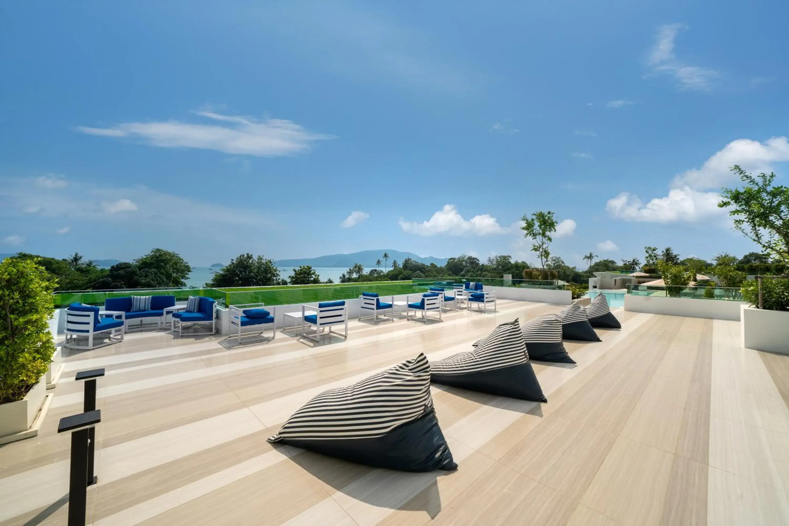 Balcony/Terrace in Chalong Marina Bay View Phuket Balcony/Terrace in Chalong Marina Bay View Phuket