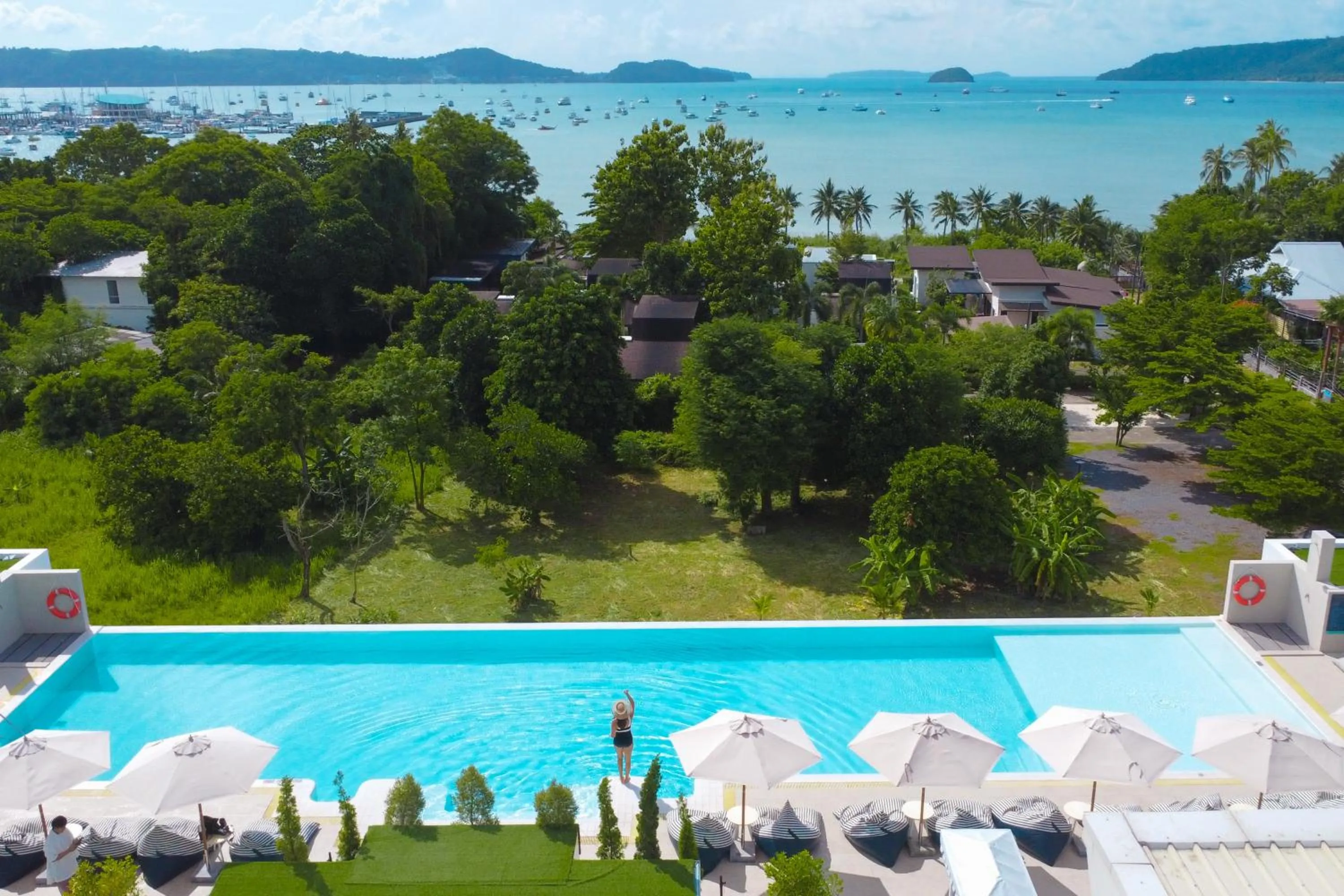 Natural landscape in Chalong Marina Bay View Phuket