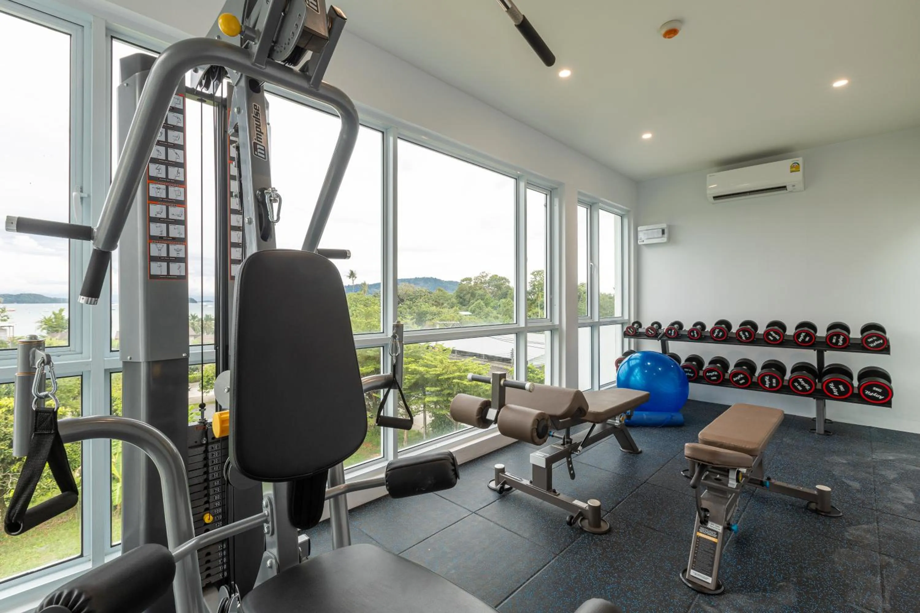 Fitness centre/facilities in Chalong Marina Bay View Phuket