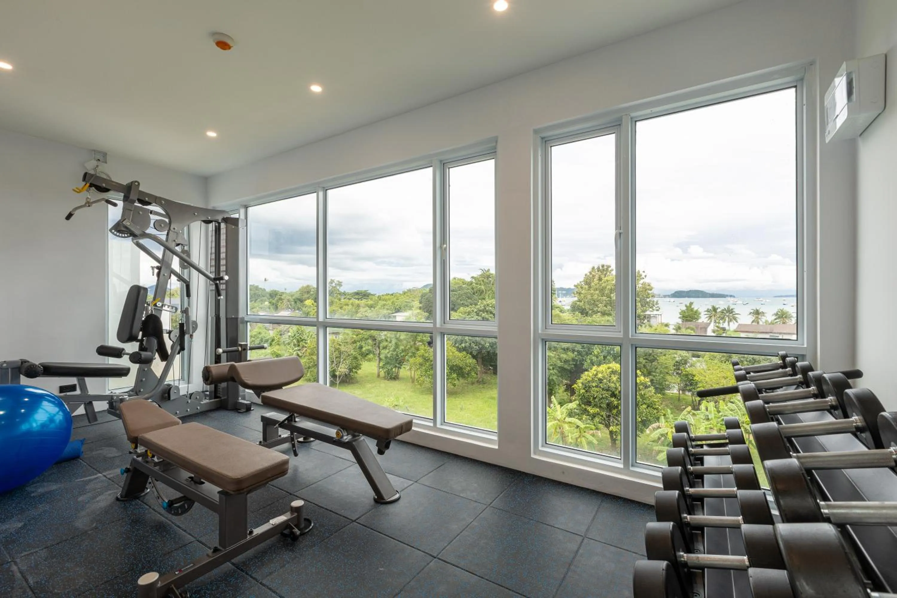 Fitness centre/facilities in Chalong Marina Bay View Phuket