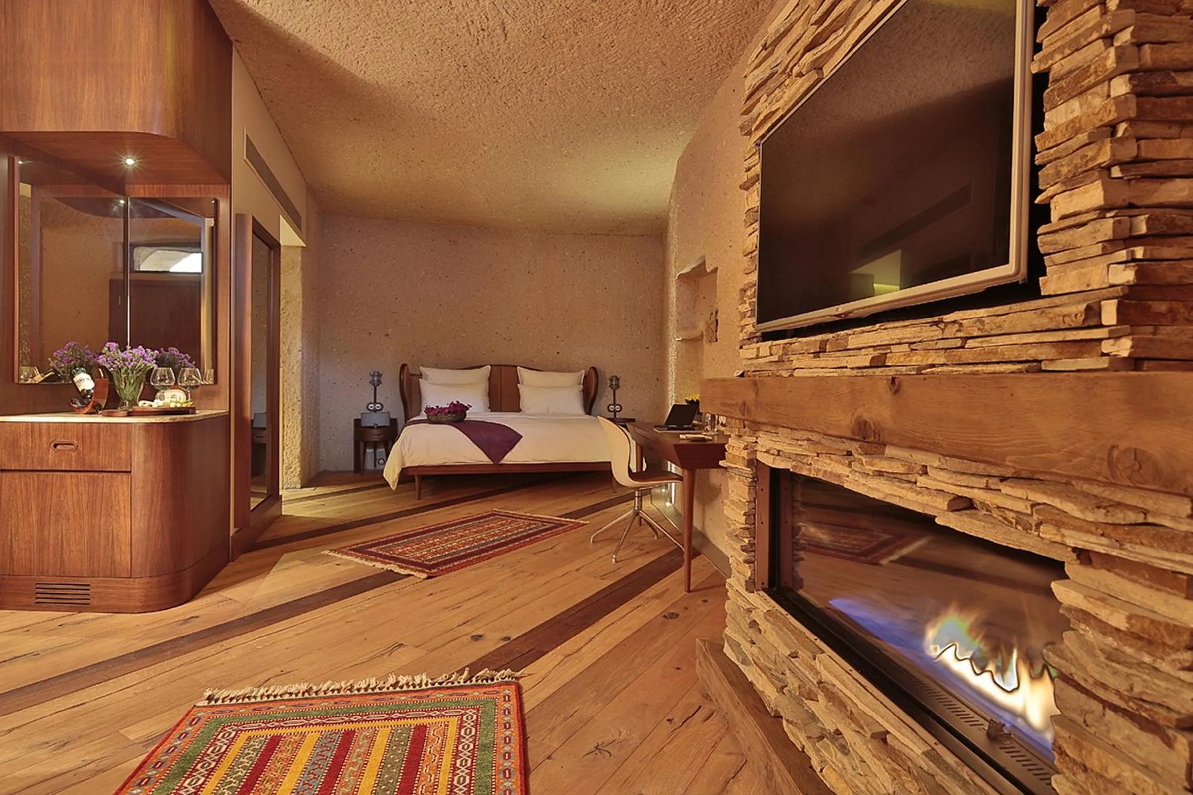 Photo of the whole room, Bed in Ariana Sustainable Luxury Lodge - Special Category - Cappadocia