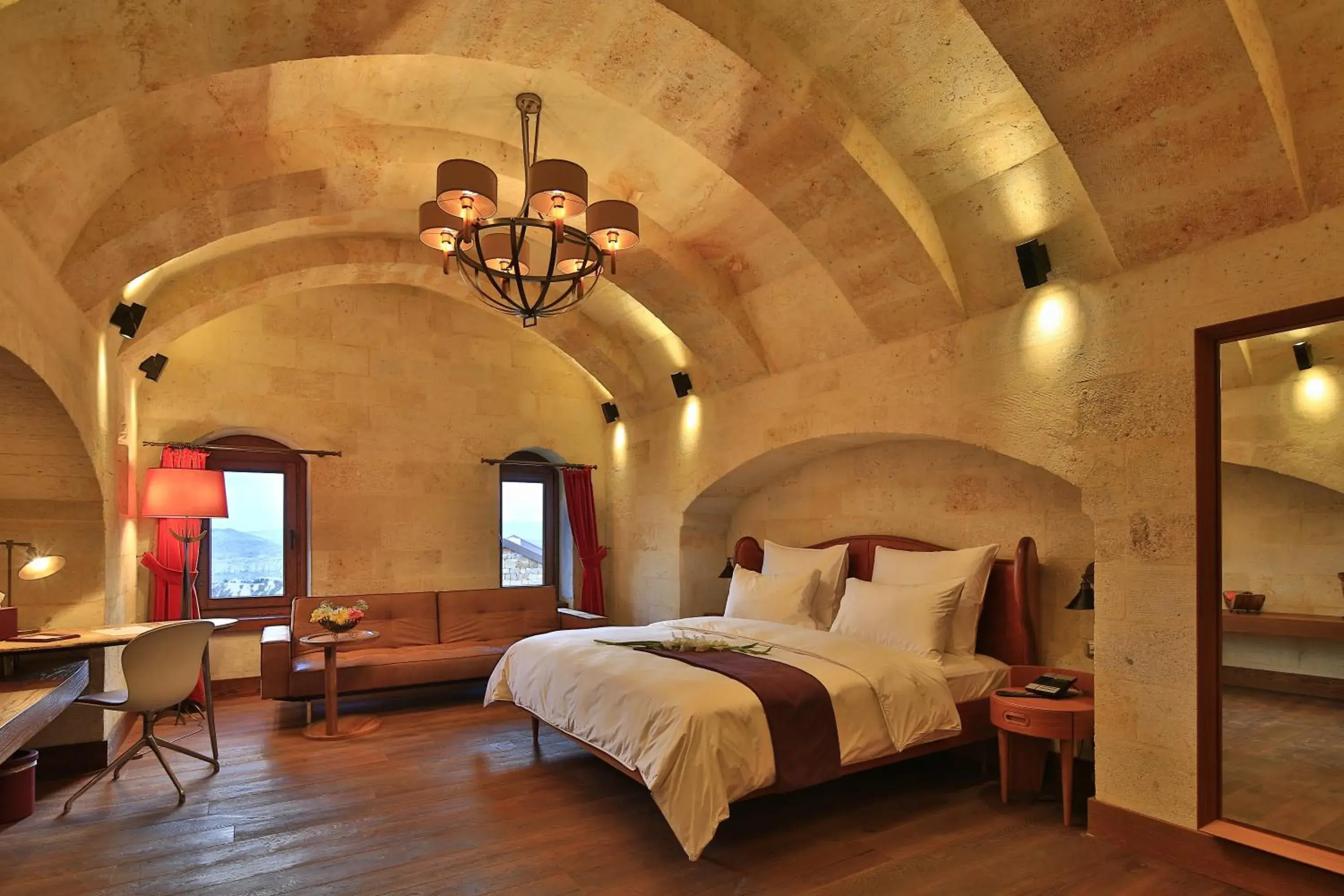 Photo of the whole room, Bed in Ariana Sustainable Luxury Lodge - Special Category - Cappadocia Photo of the whole room, Bed in Ariana Sustainable Luxury Lodge - Special Category - Cappadocia