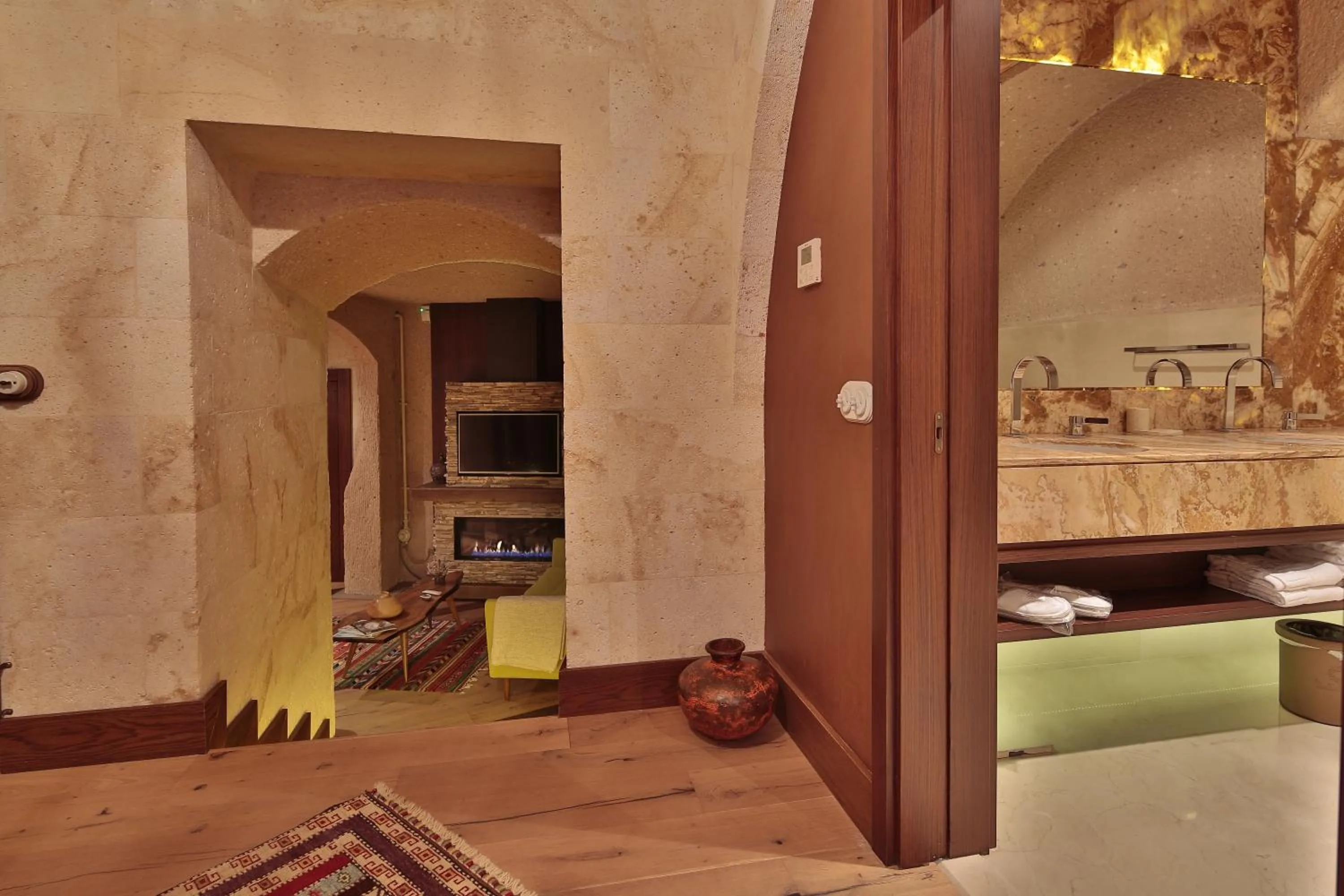 Bathroom in Ariana Sustainable Luxury Lodge - Special Category - Cappadocia