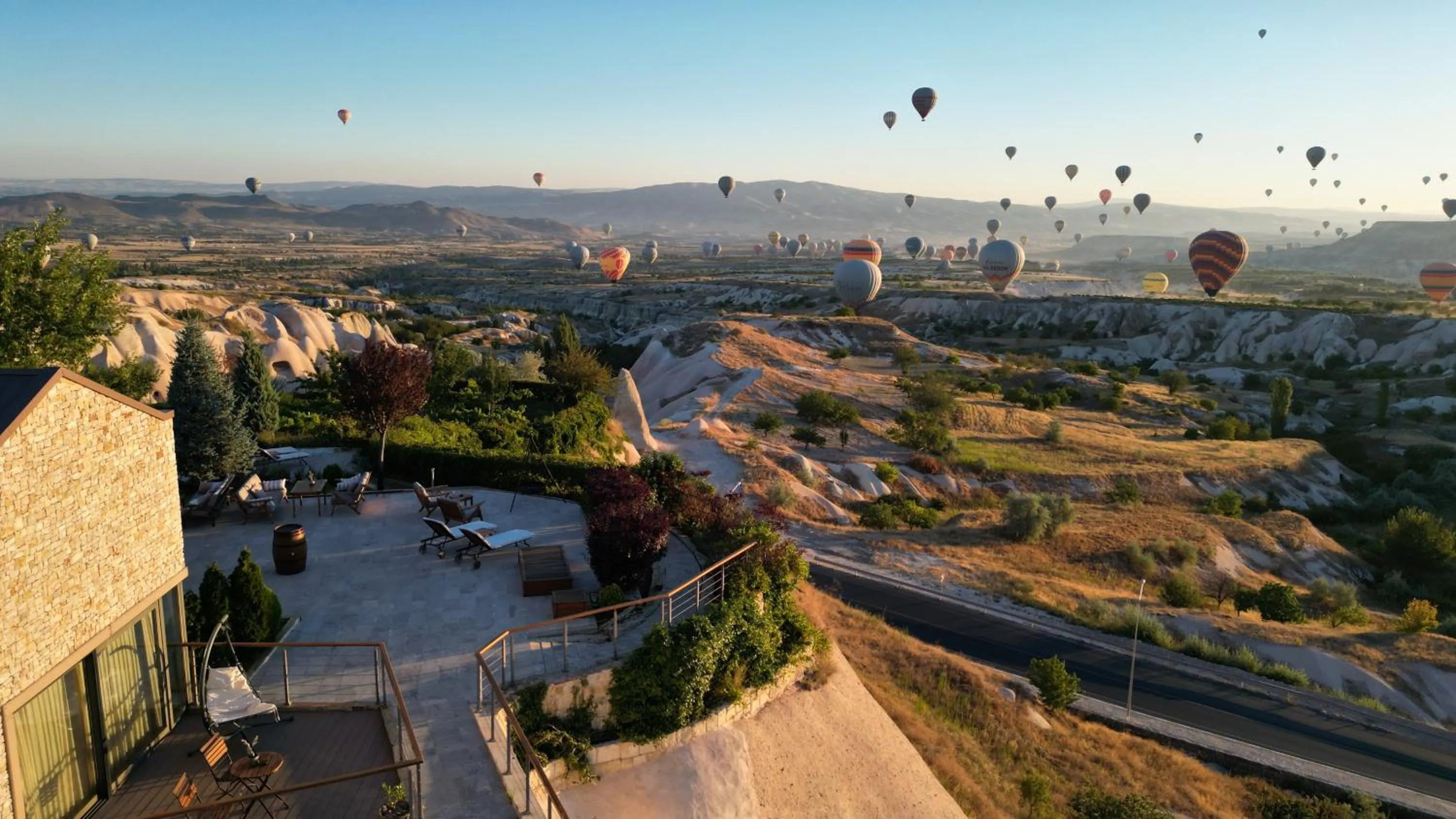 Natural landscape in Ariana Sustainable Luxury Lodge - Special Category - Cappadocia