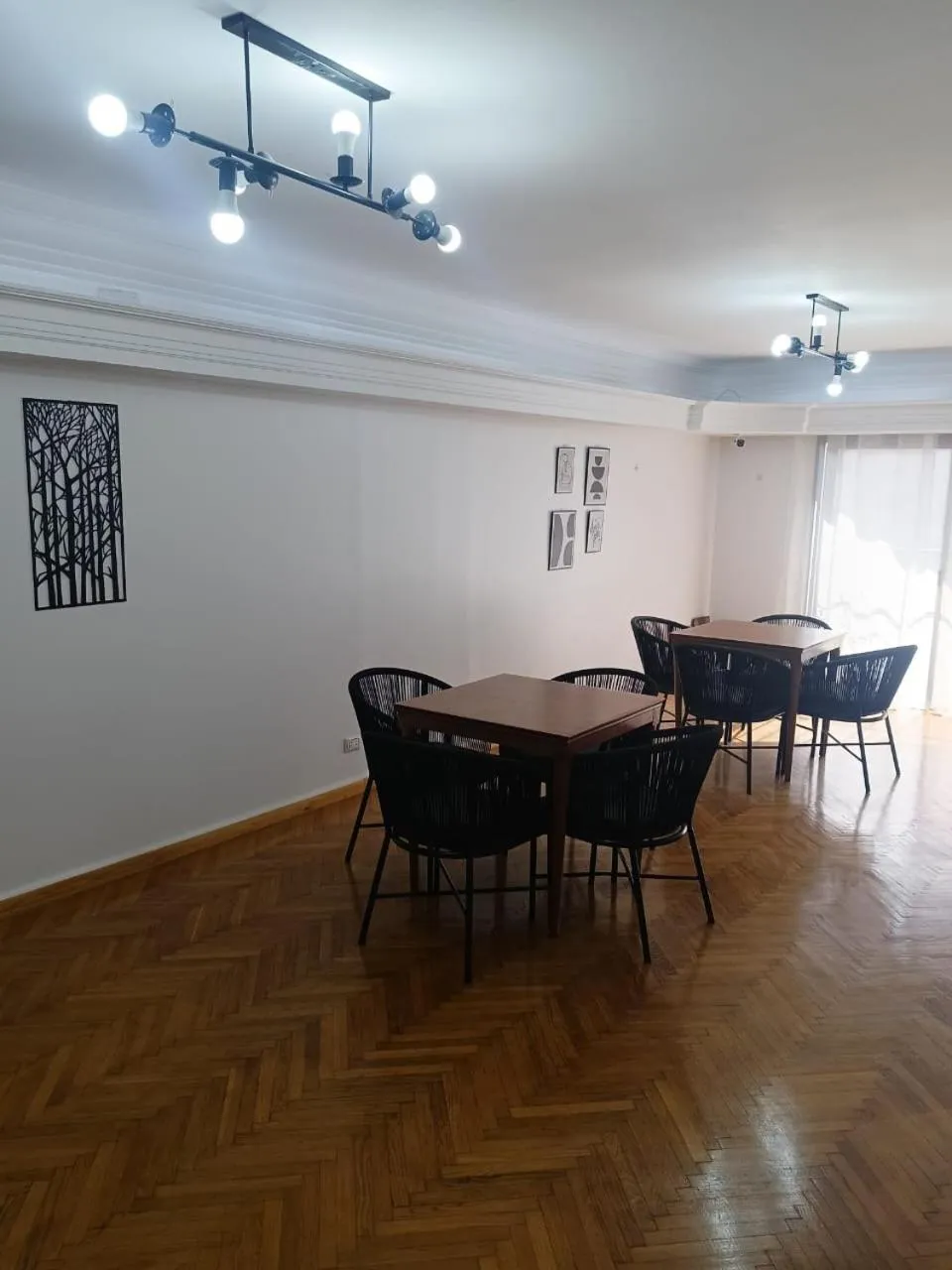 Dining area in Pyramids Nights Hostel