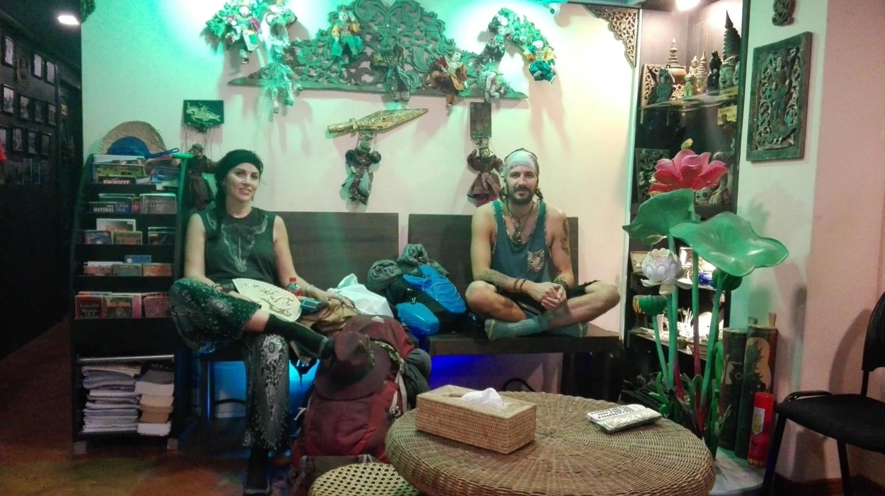 People in Shannkalay Hostel