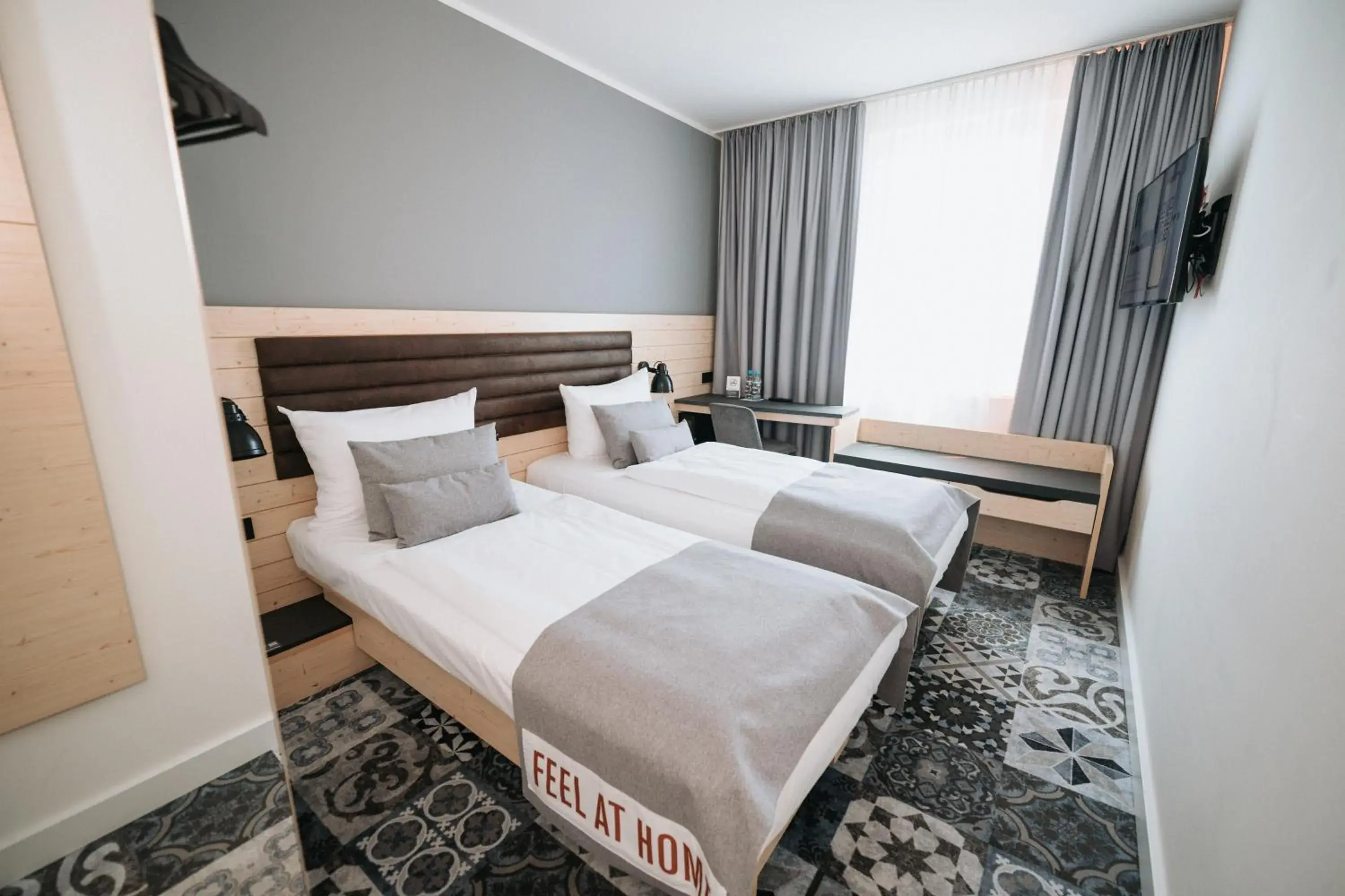 Standard Twin Room - single occupancy in Coffee Fellows Hotel München-Freiham Standard Twin Room - single occupancy in Coffee Fellows Hotel München-Freiham