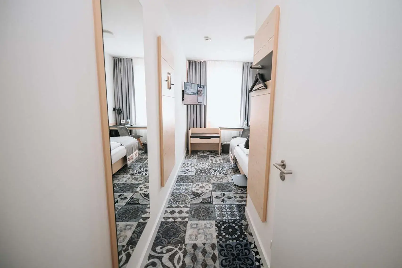 Economy Single Room in Coffee Fellows Hotel München-Freiham Economy Single Room in Coffee Fellows Hotel München-Freiham