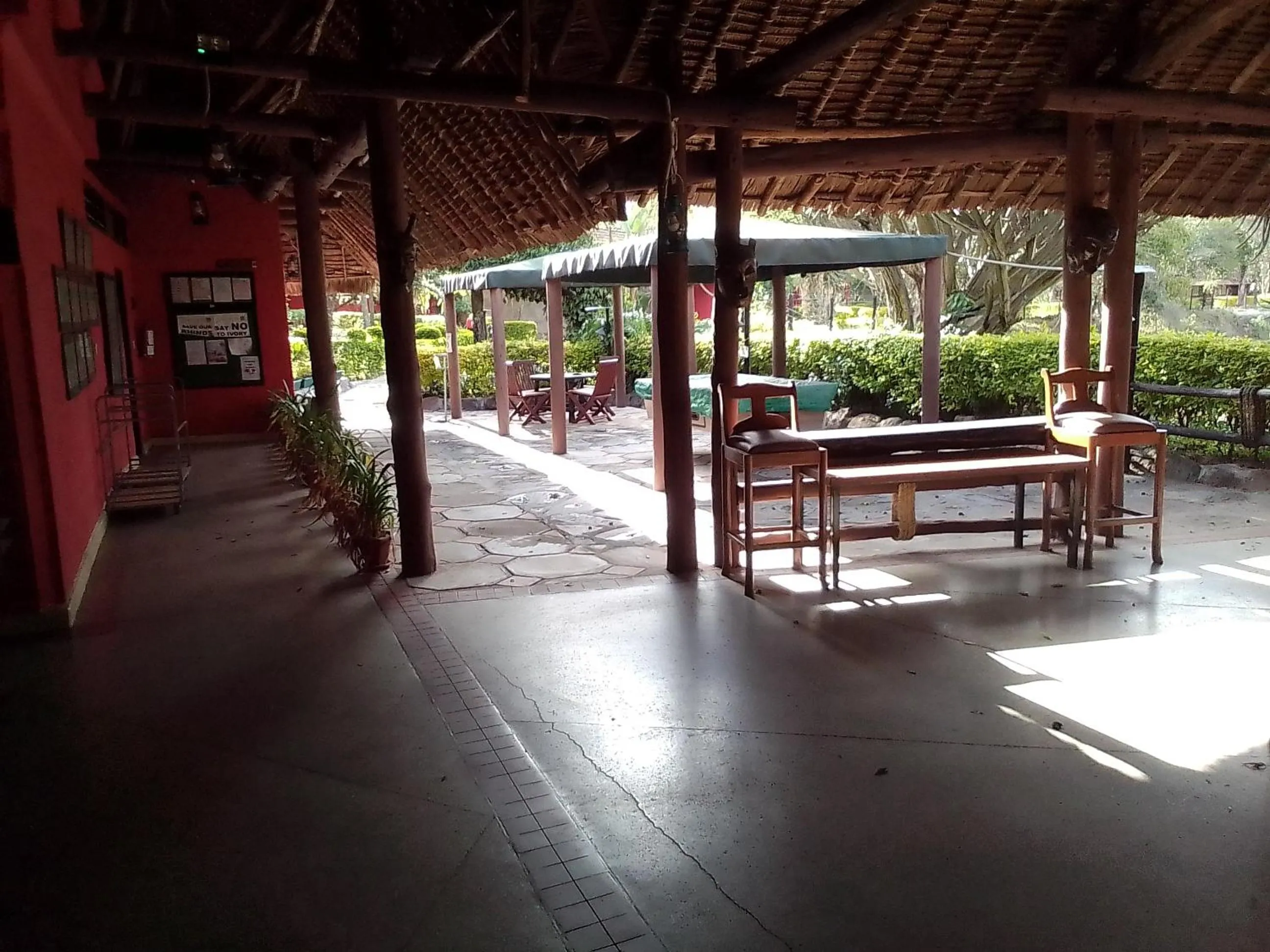 Lounge or bar in Mara River Lodge