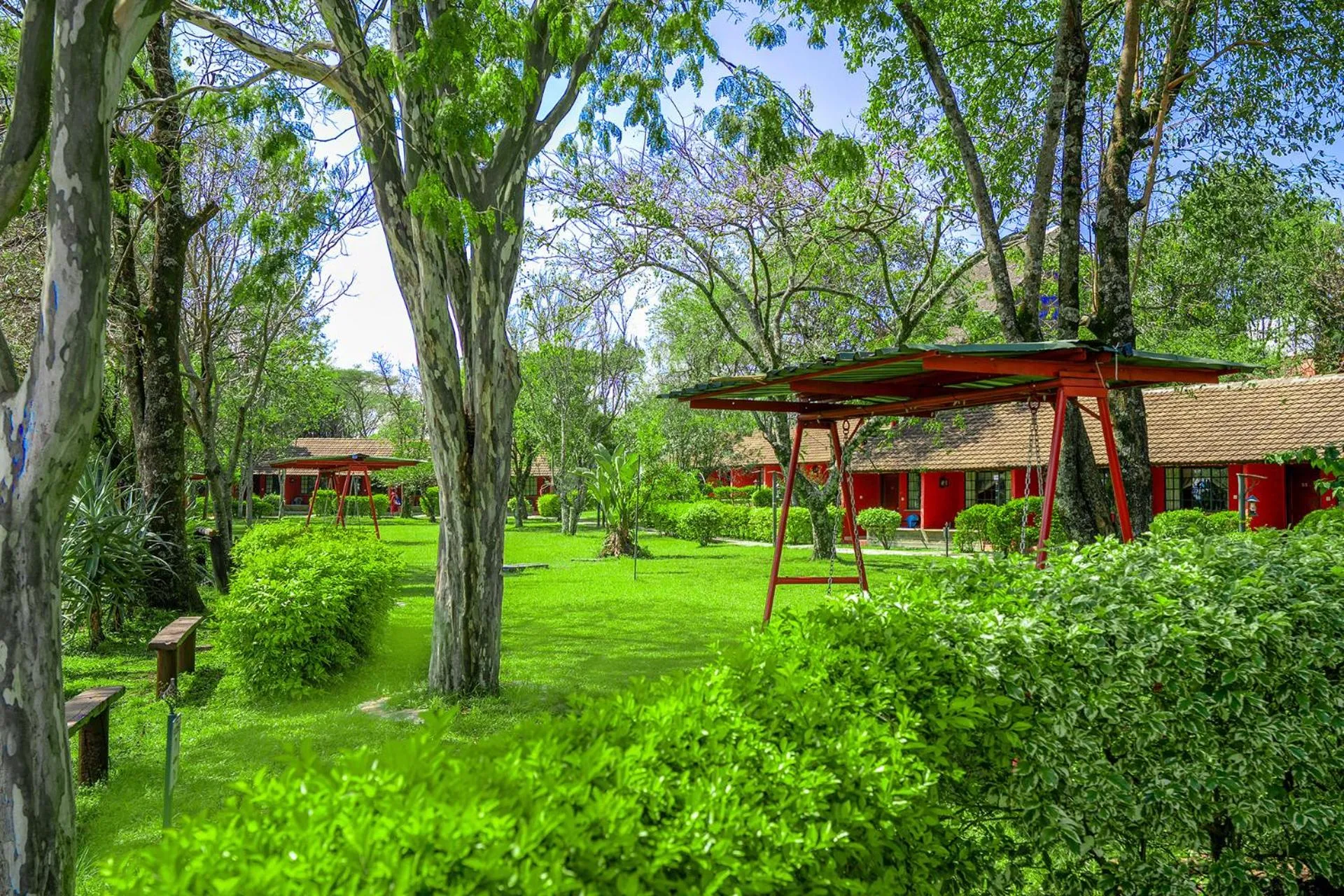 Garden in Muthu Mara River Lodge