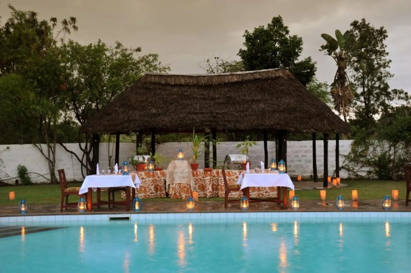 Swimming pool in Mara River Lodge