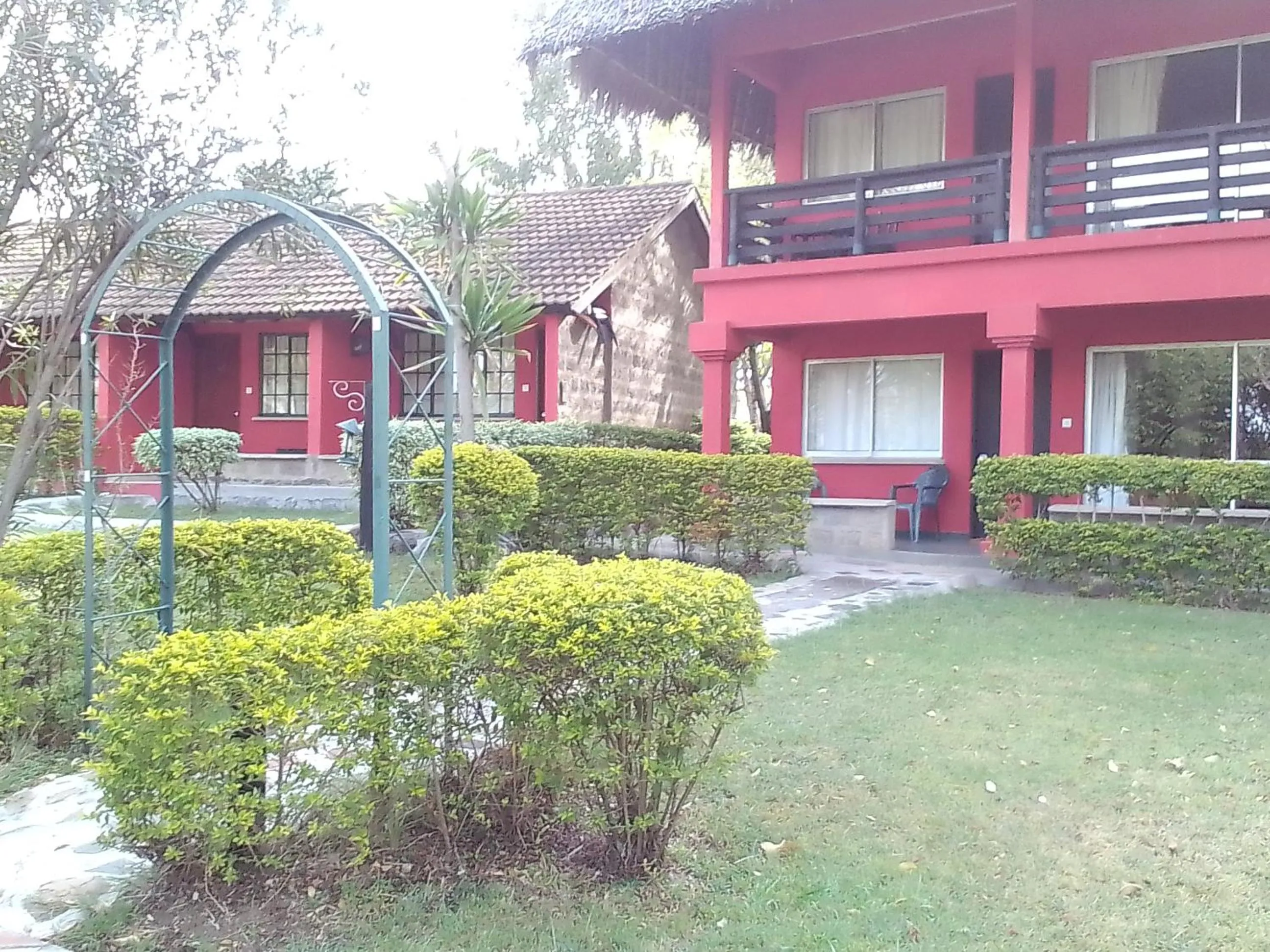 Family in Mara River Lodge