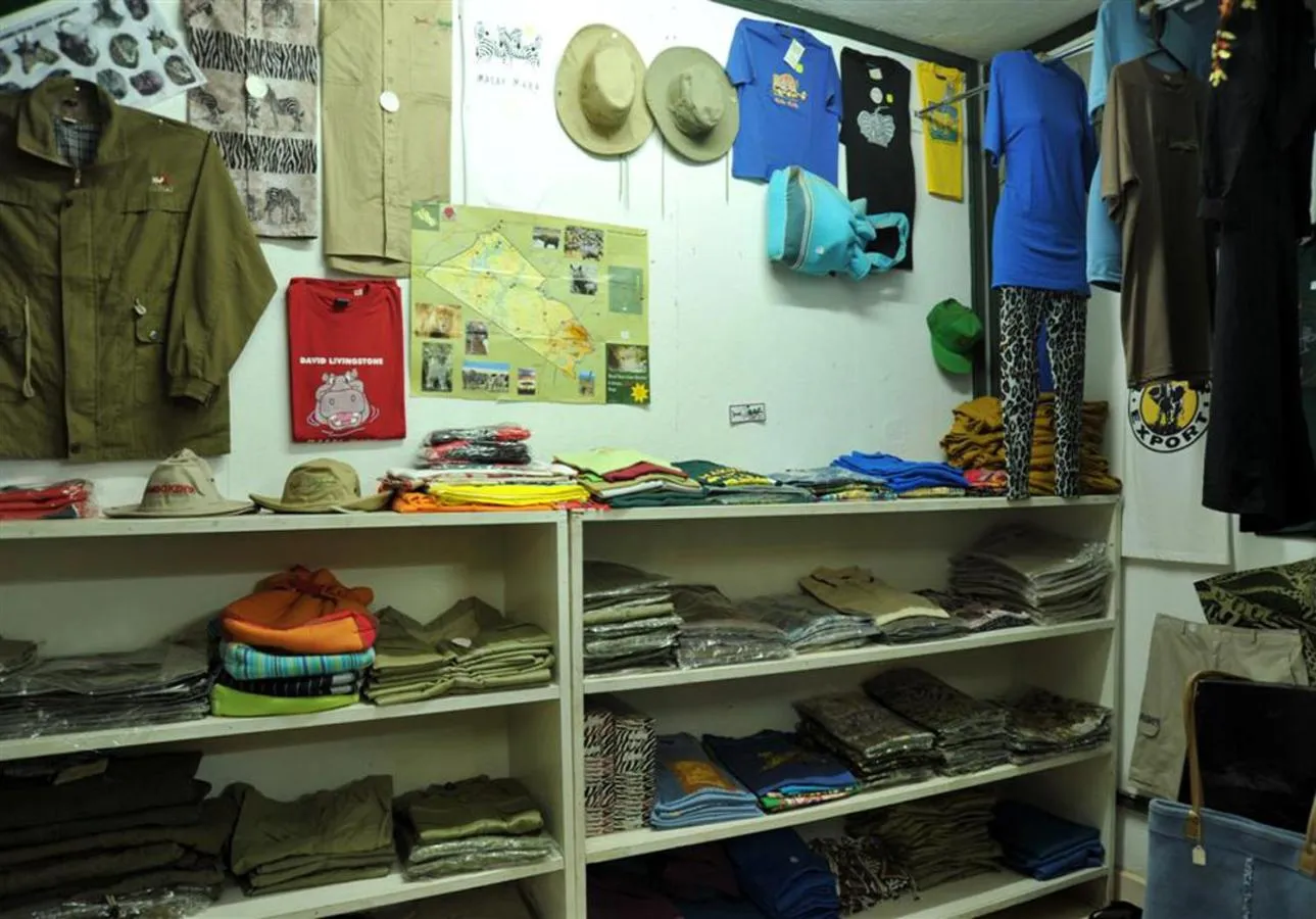 On-site shops in Mara River Lodge