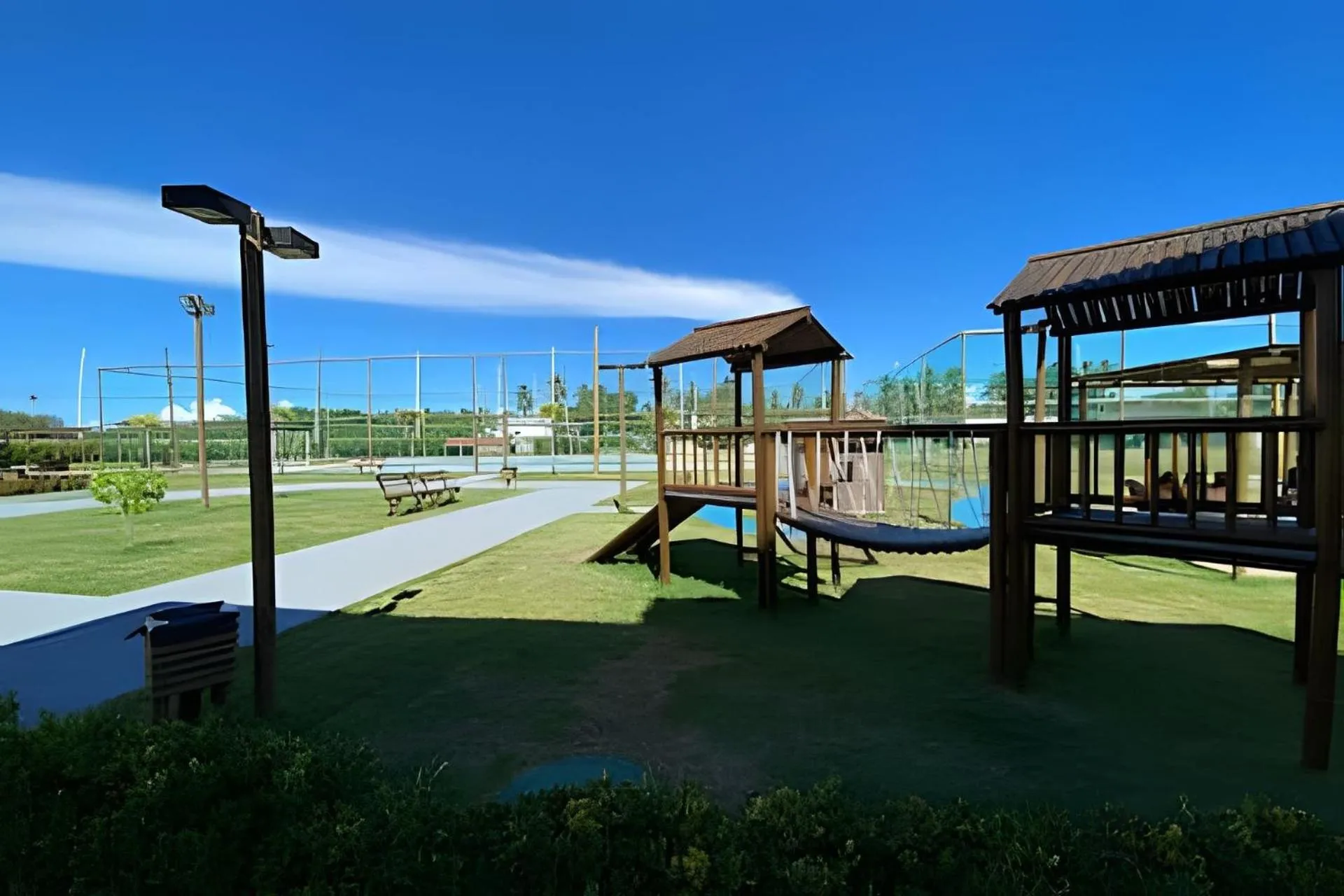 Children play ground in Flat Resort Muro Alto