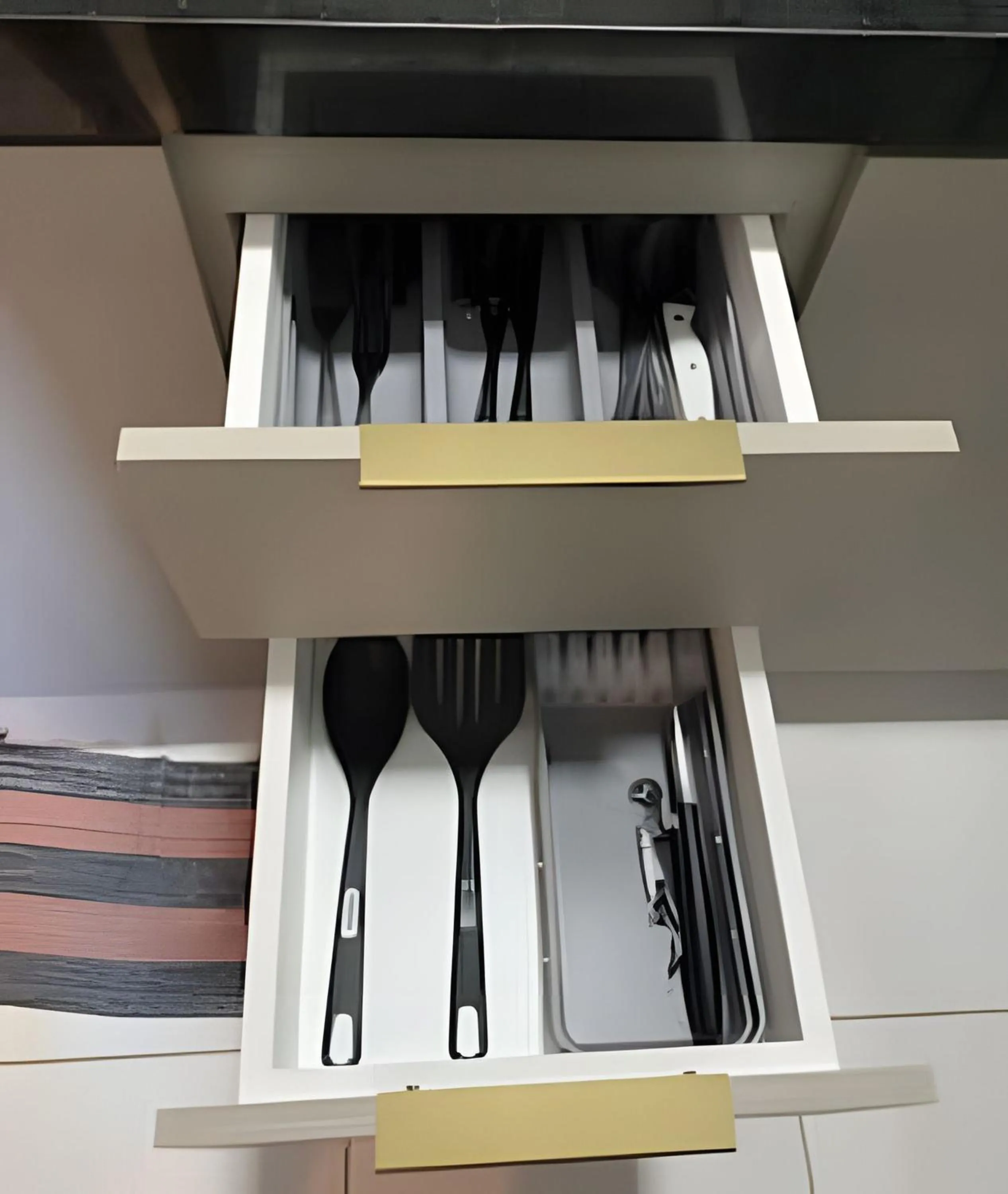 Kitchen or kitchenette in Flat Resort Muro Alto