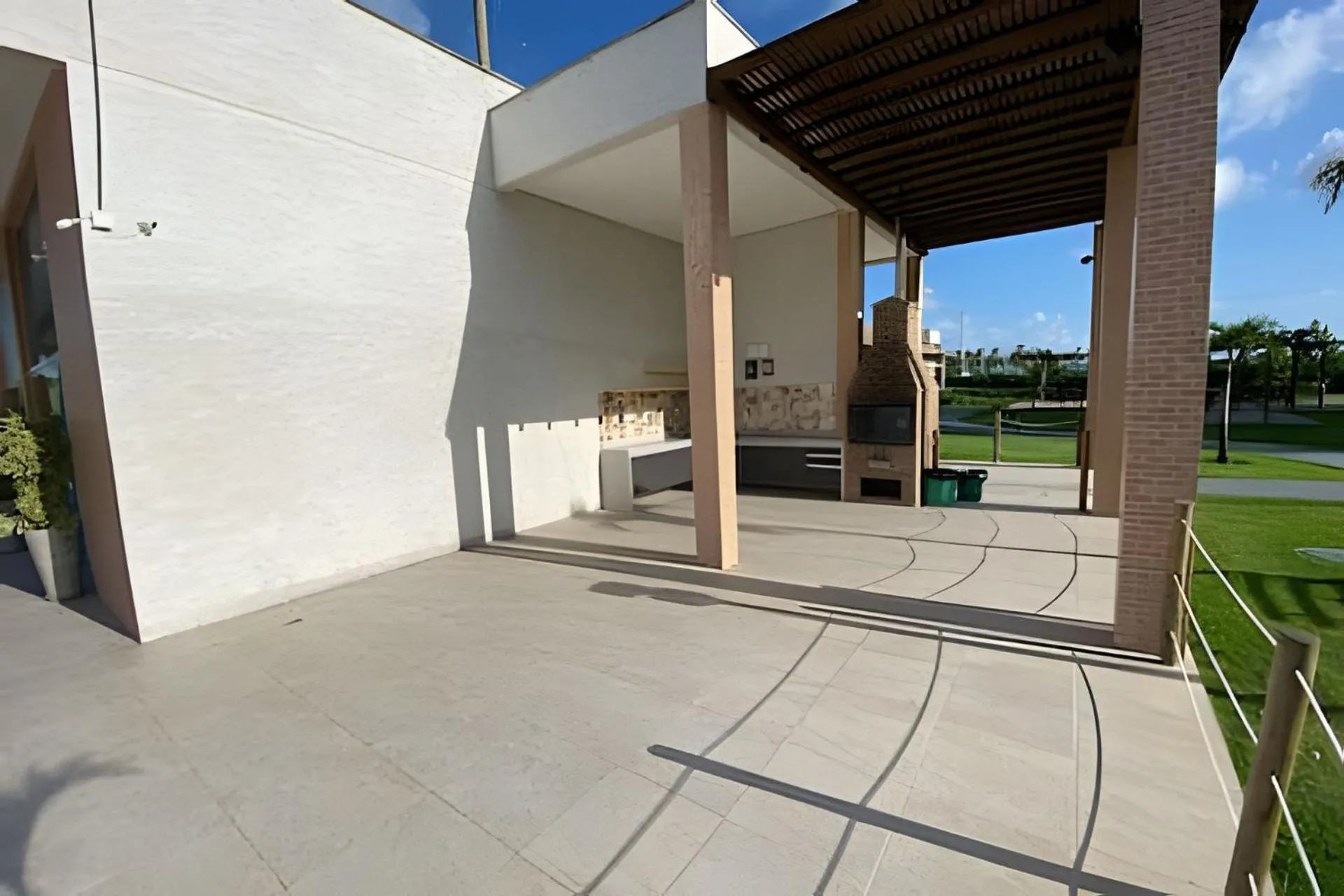 BBQ facilities in Flat Resort Muro Alto