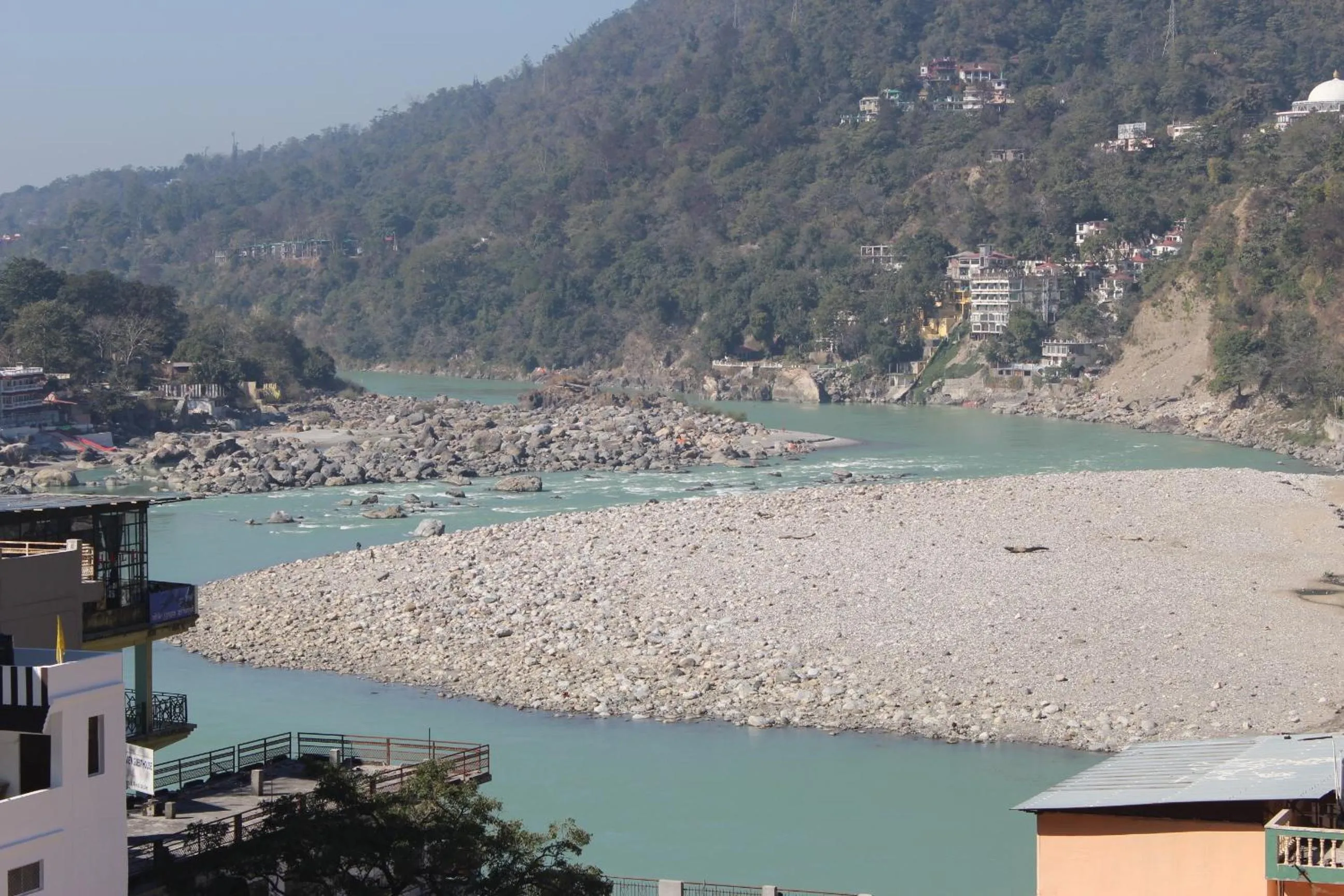 View (from property/room) in Hotel Golden Crown Laxman Jhula