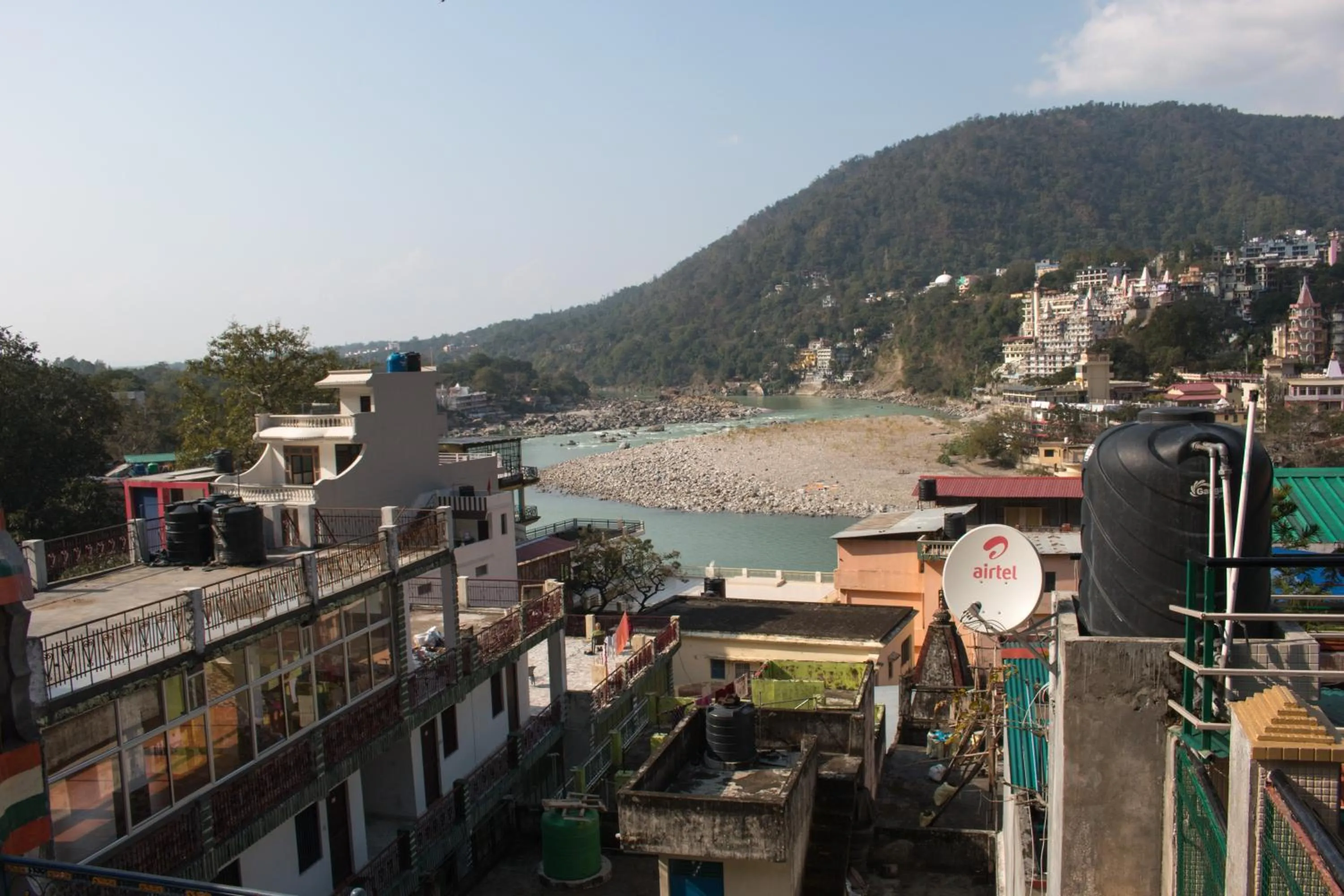 Balcony/Terrace in Hotel Golden Crown Laxman Jhula