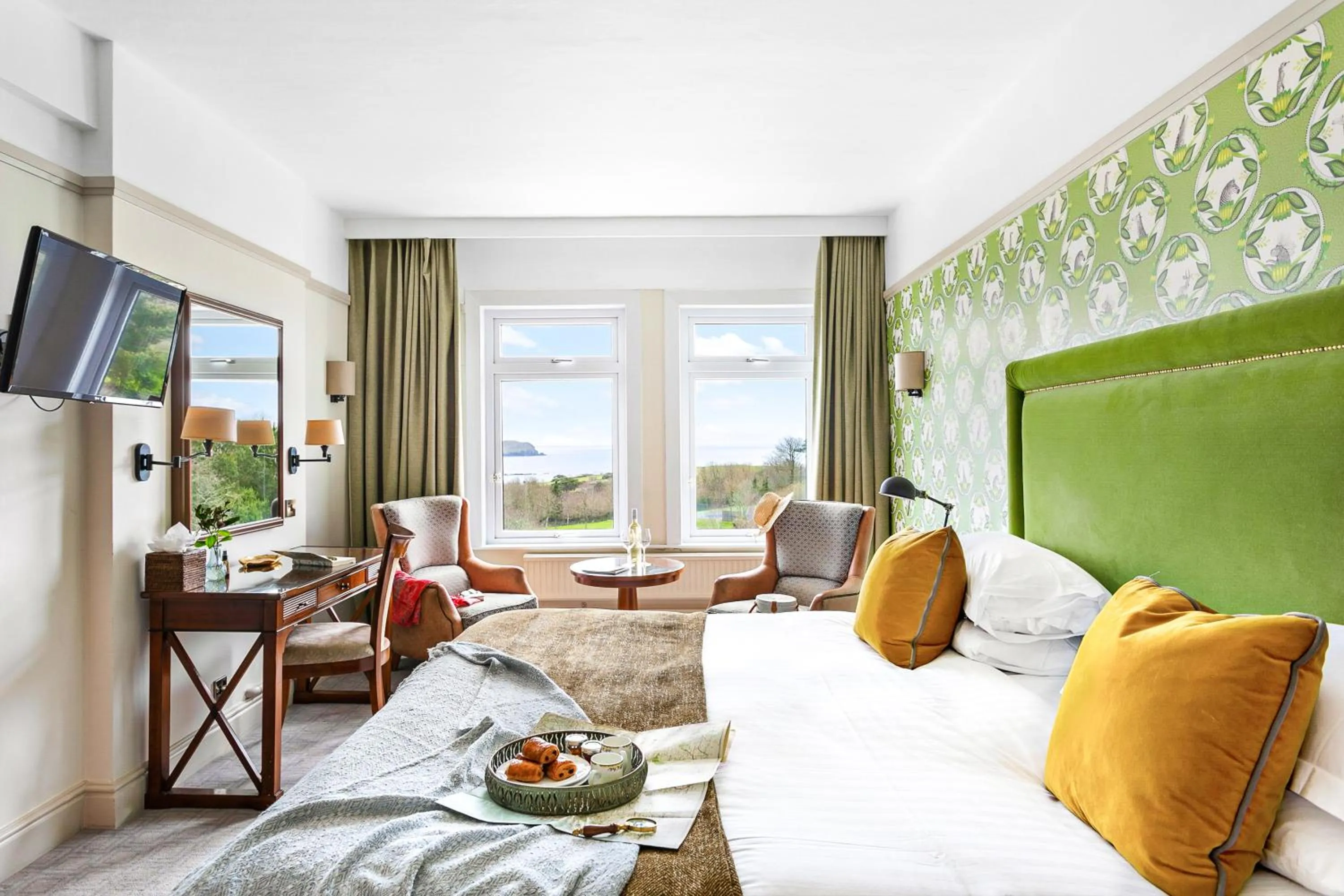 Bedroom in Thurlestone Hotel