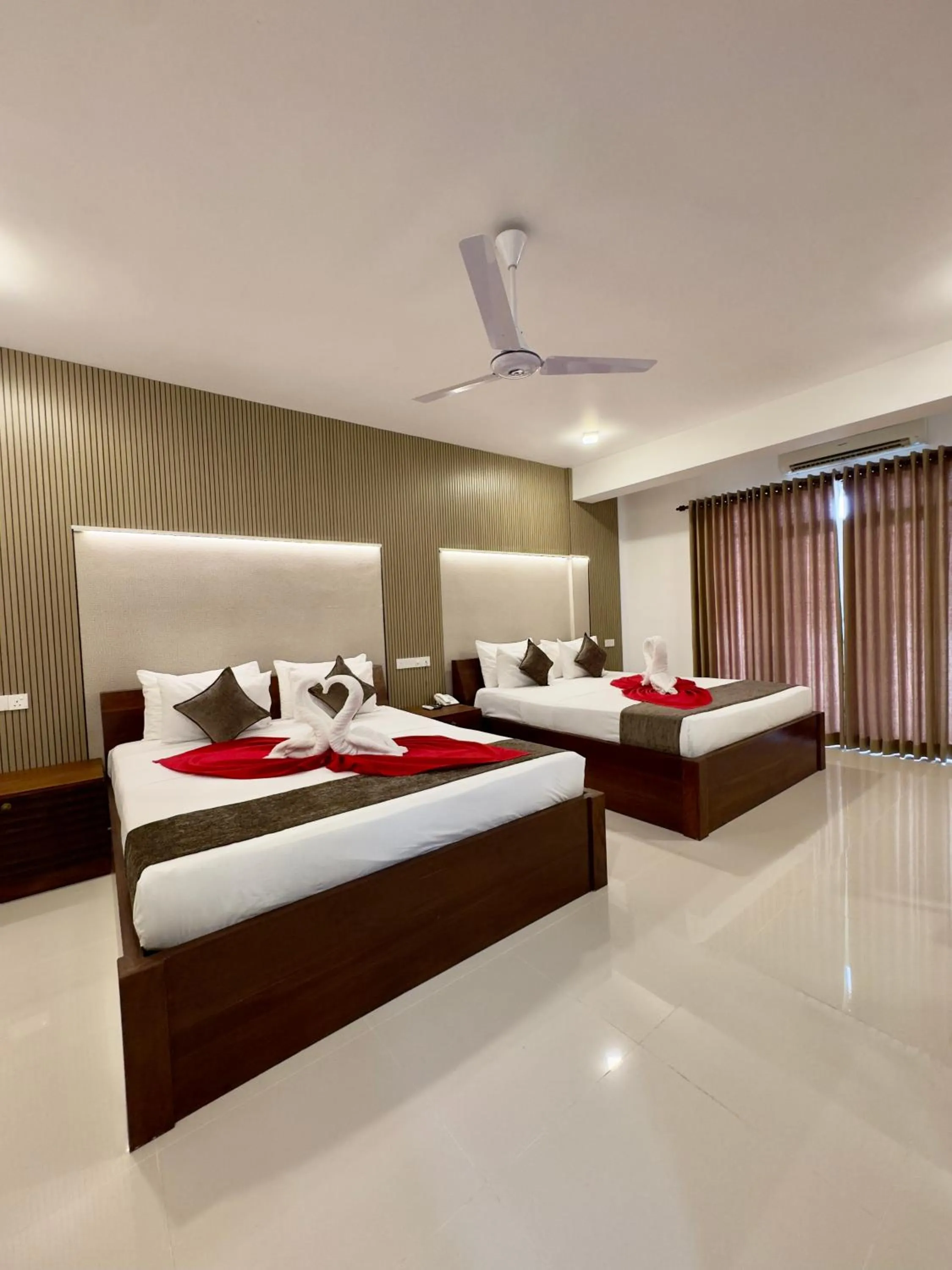 Bed in Sevonra Beach Resort