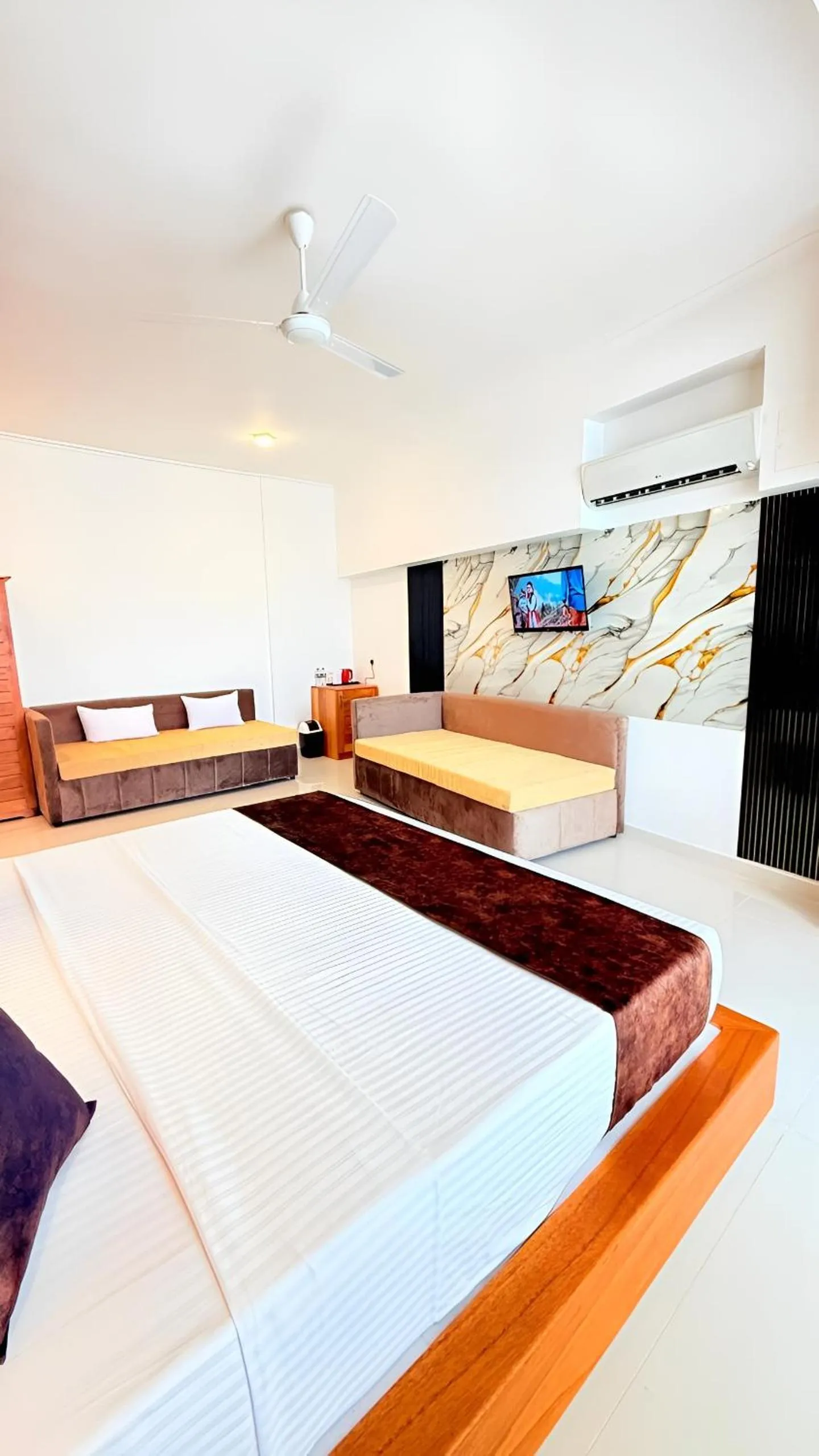 Bed in Sevonra Beach Resort