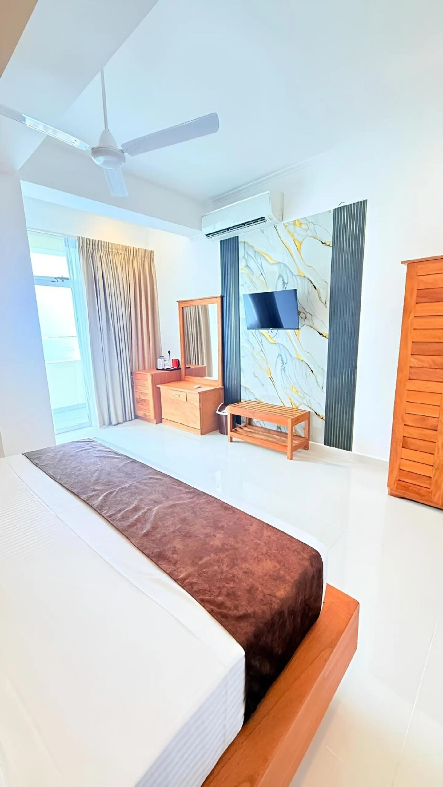 Bed in Sevonra Beach Resort