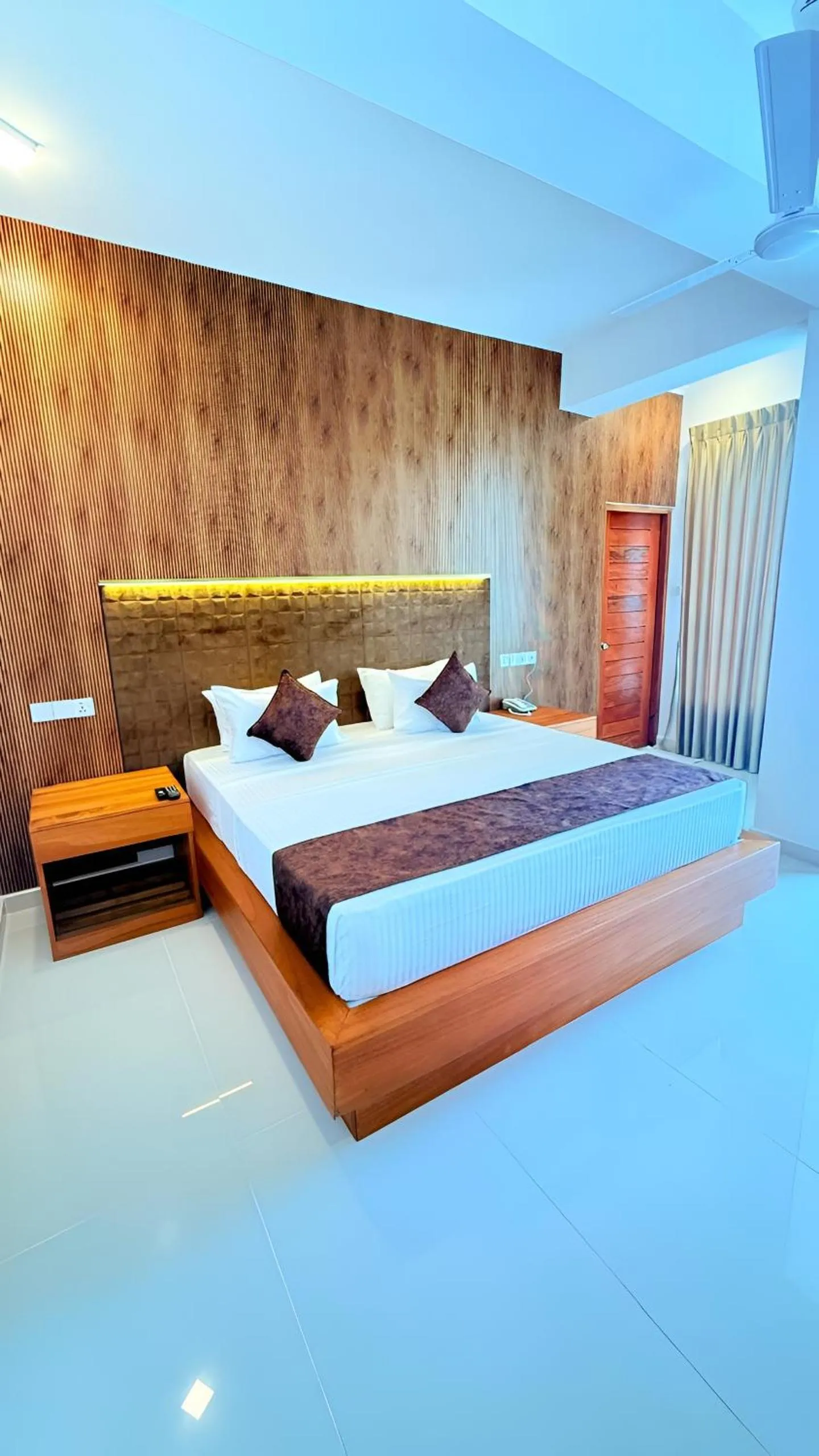 Bed in Sevonra Beach Resort
