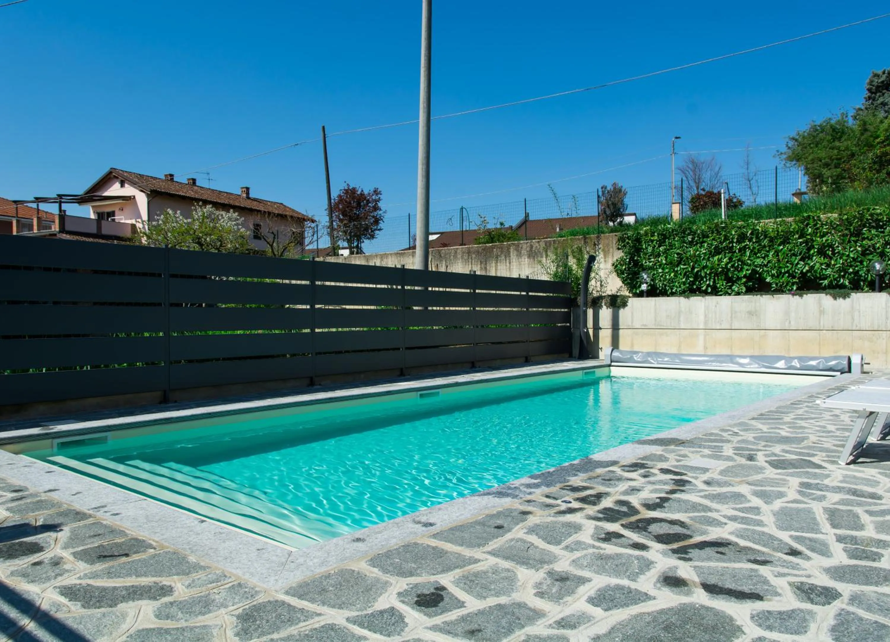 Swimming pool in B&B Marzia
