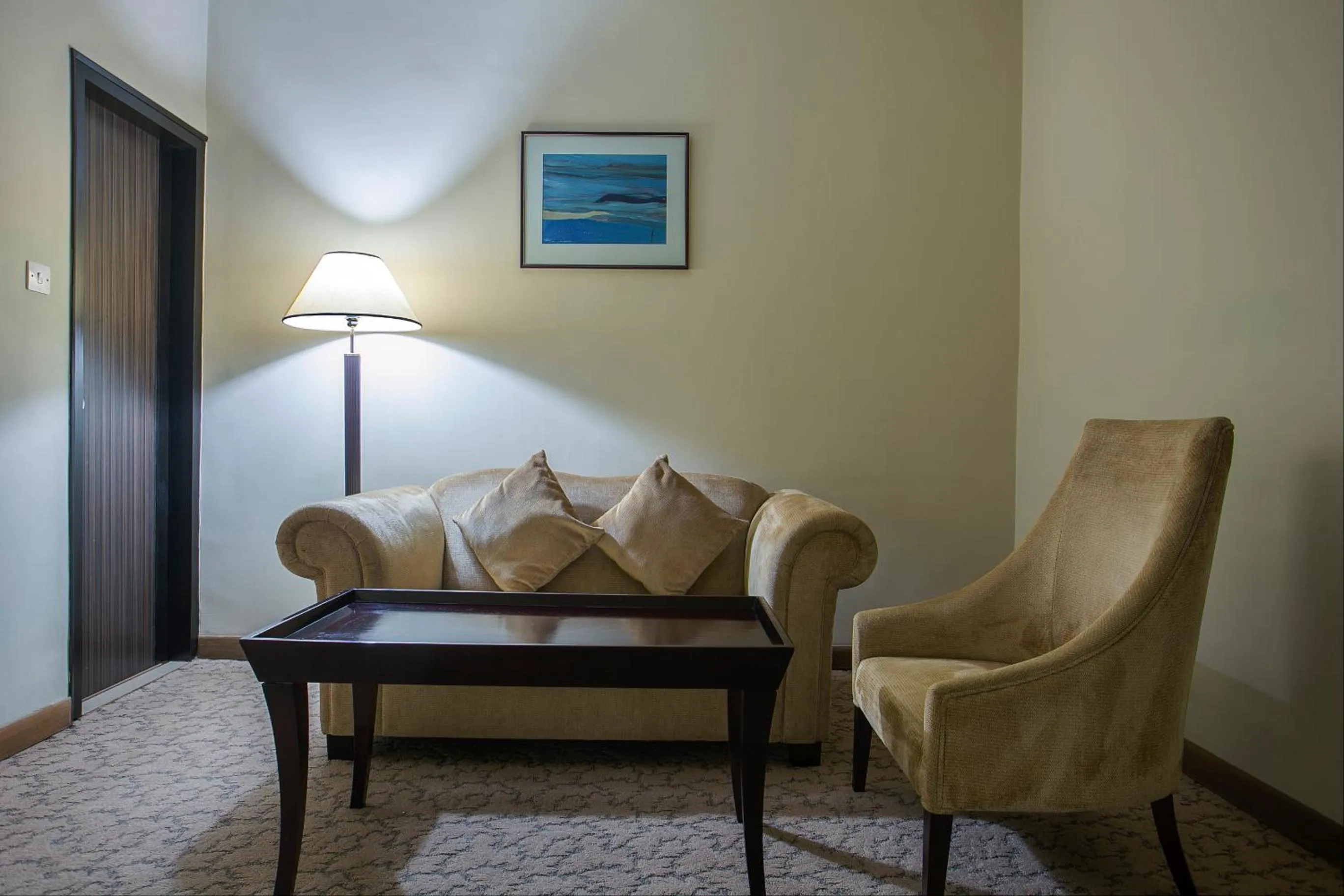 Seating area in Rose View Hotel