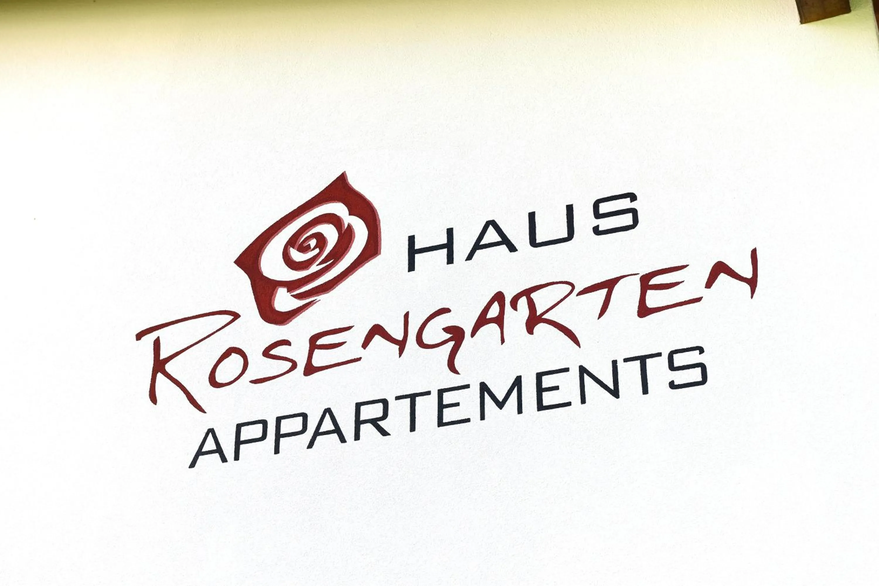 Property logo or sign in Haus Rosengarten