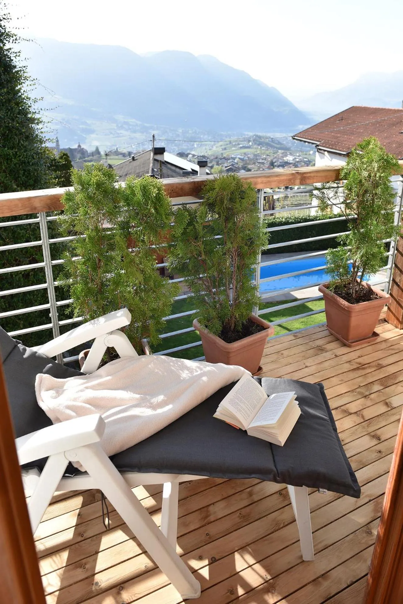 Balcony/Terrace in Haus Rosengarten