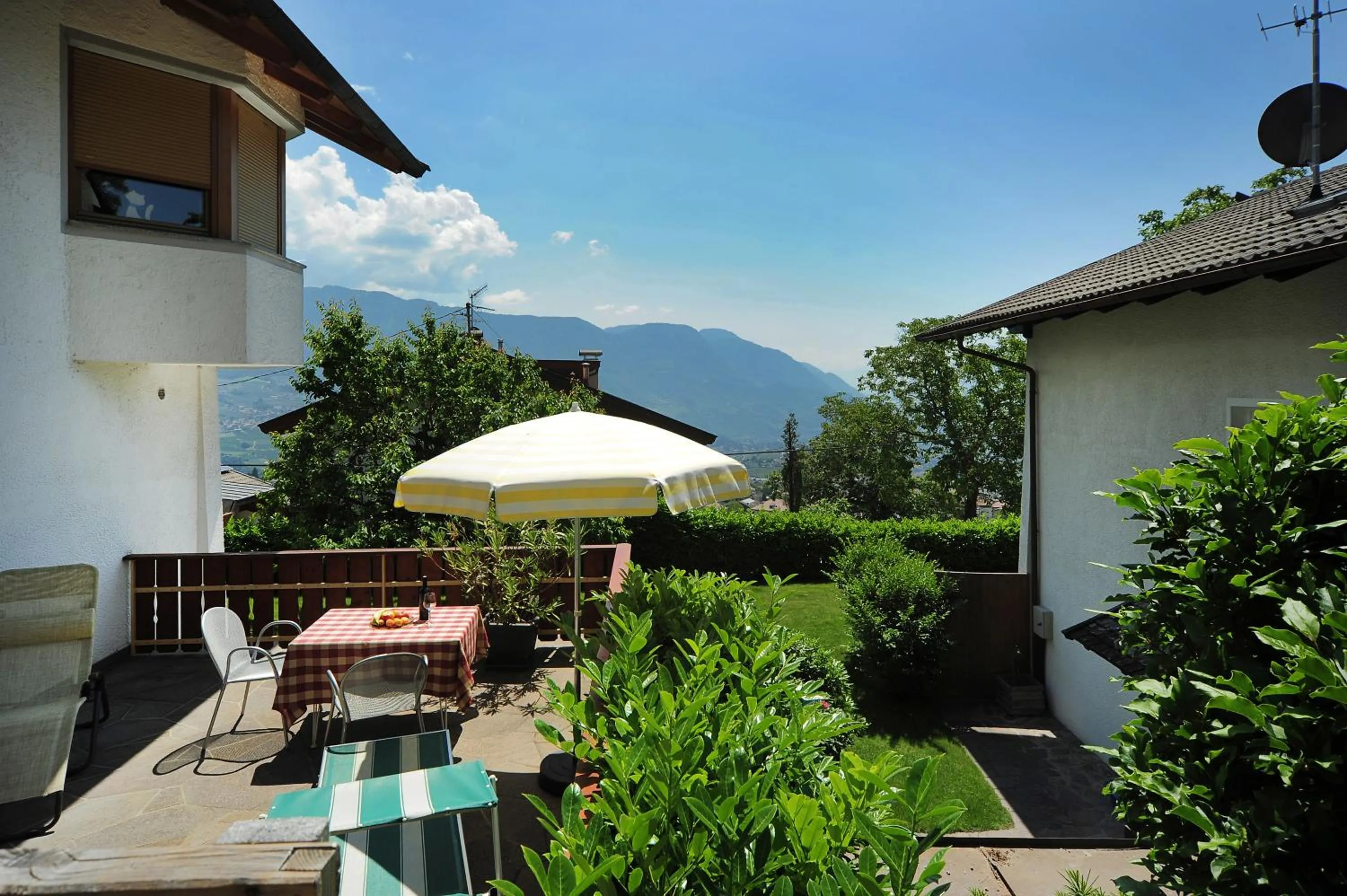 Balcony/Terrace in Haus Rosengarten