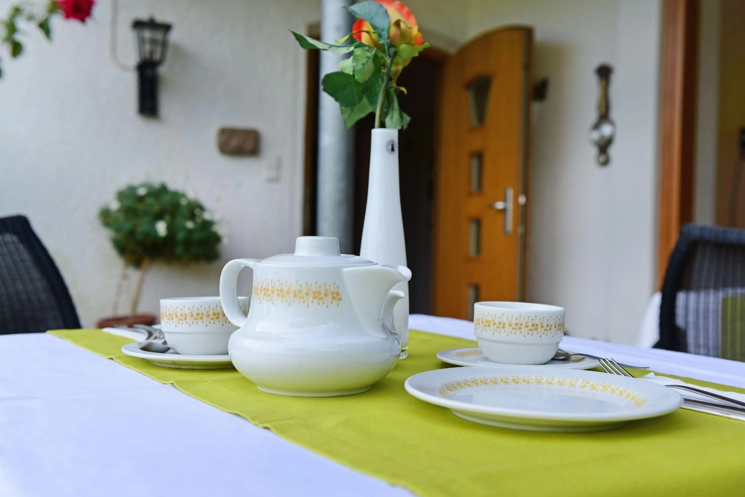 Dining area in Haus Rosengarten