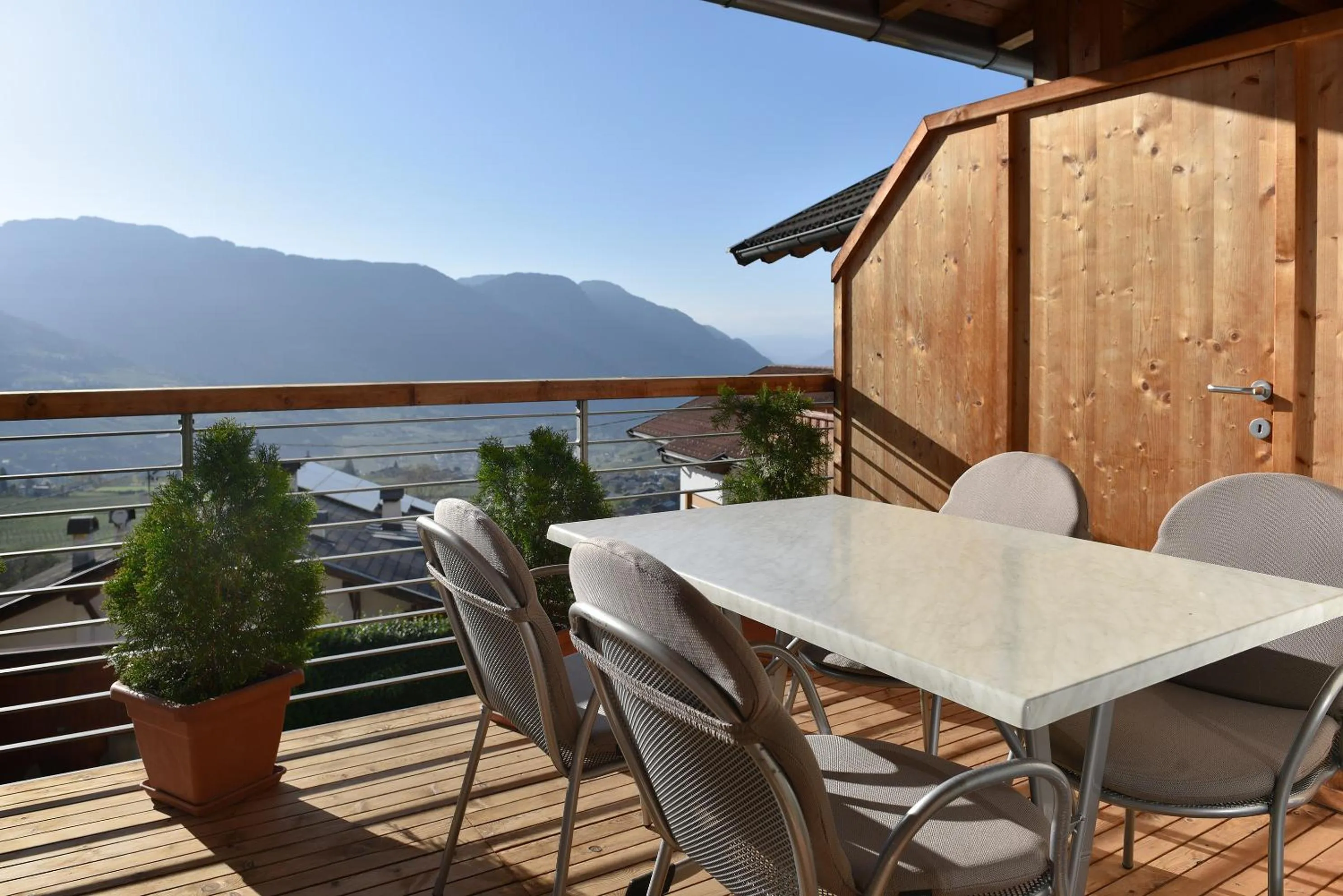 Balcony/Terrace in Haus Rosengarten