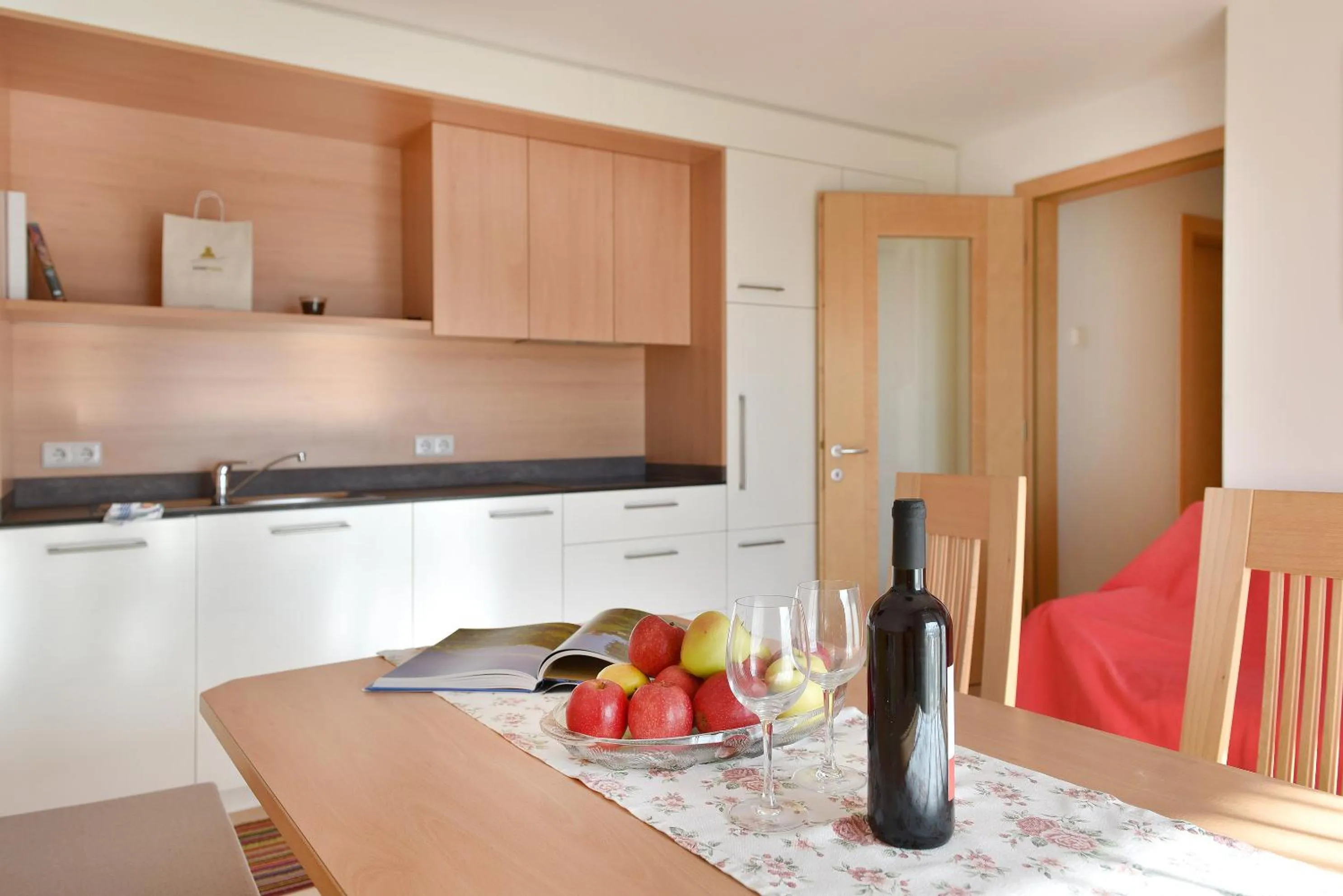 Kitchen or kitchenette in Haus Rosengarten