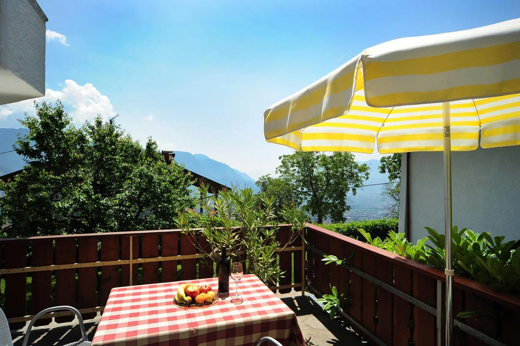 Balcony/Terrace in Haus Rosengarten