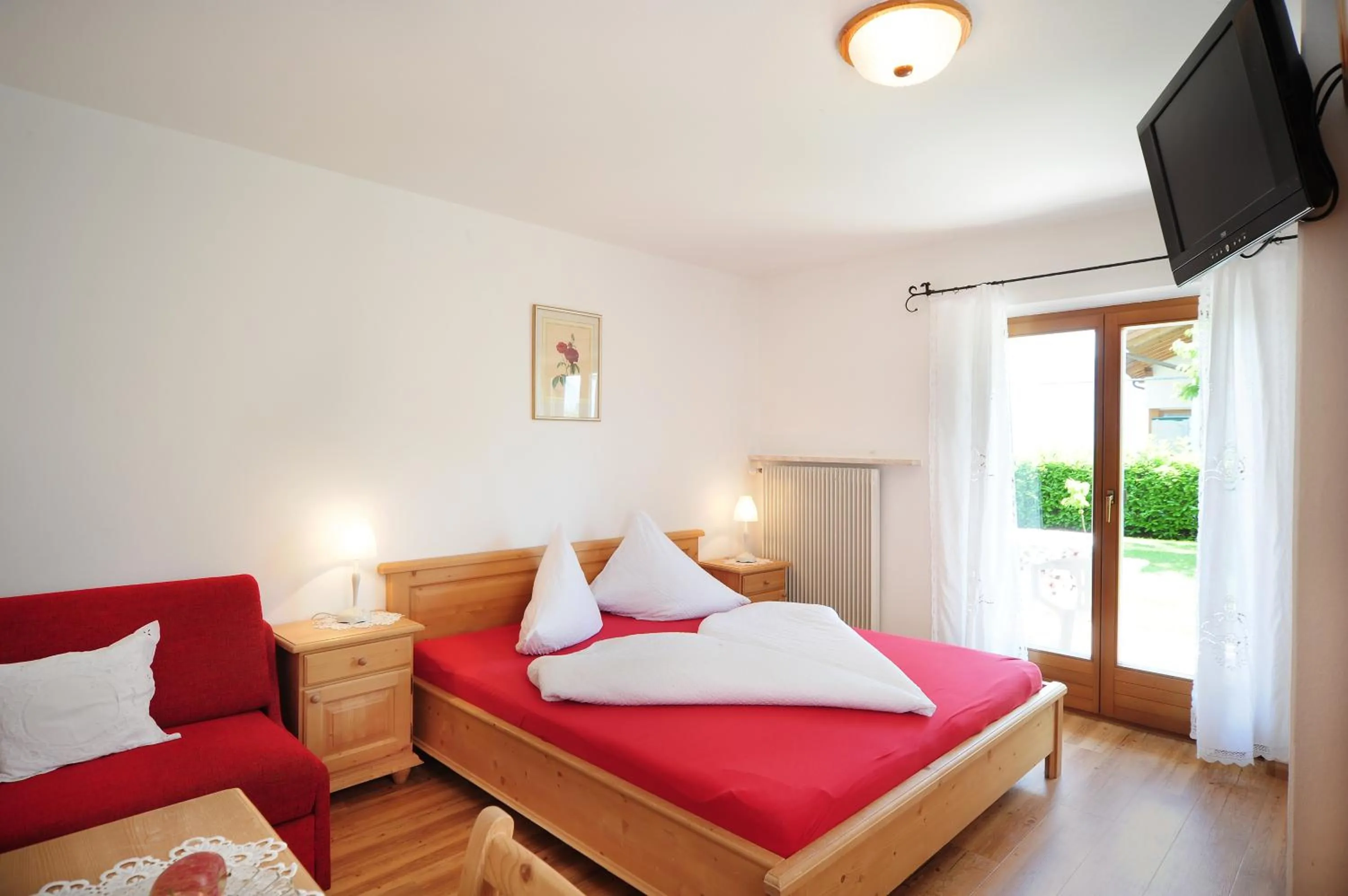 Bedroom, Bed in Haus Rosengarten