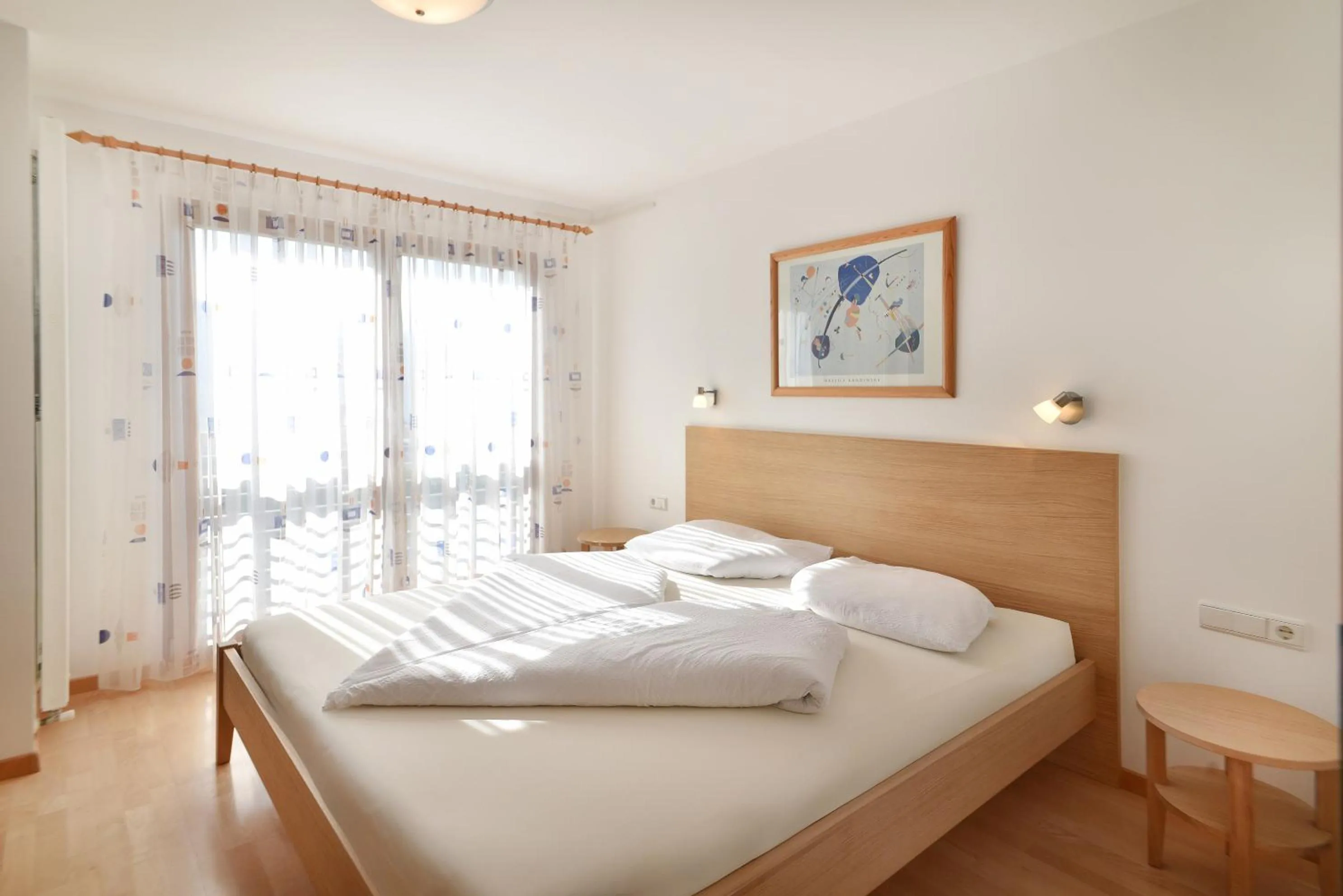 Bedroom, Bed in Haus Rosengarten
