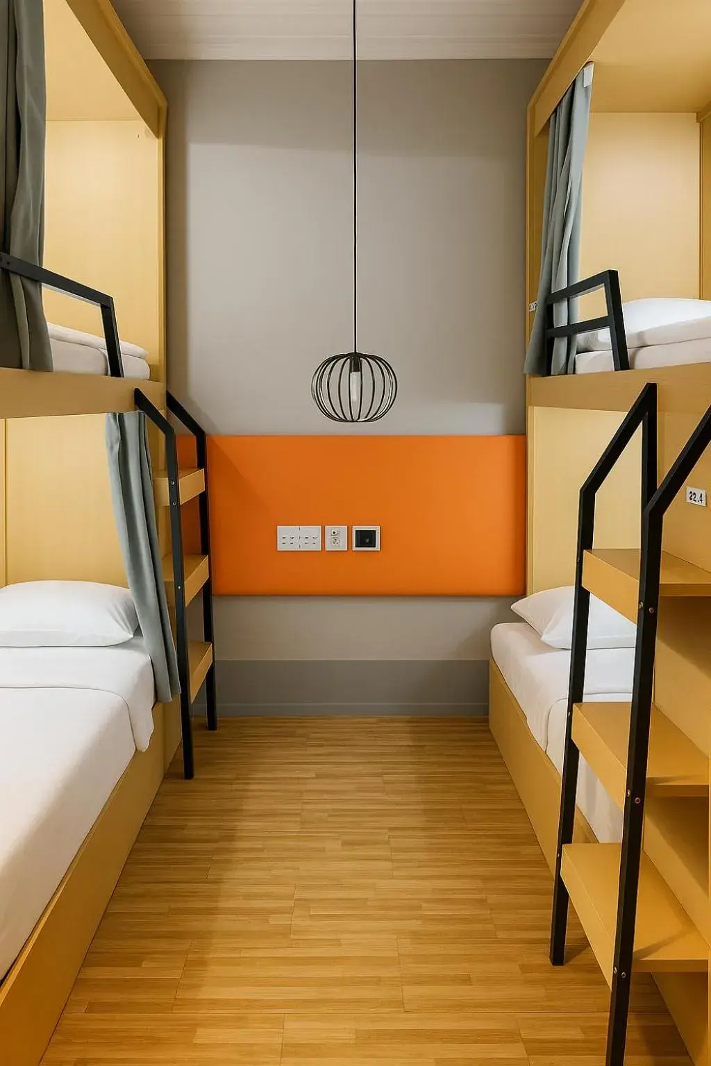 Single Capsule in 4-Bed Female No Window Room in A Hotel Joo Chiat Single Capsule in 4-Bed Female No Window Room in A Hotel Joo Chiat